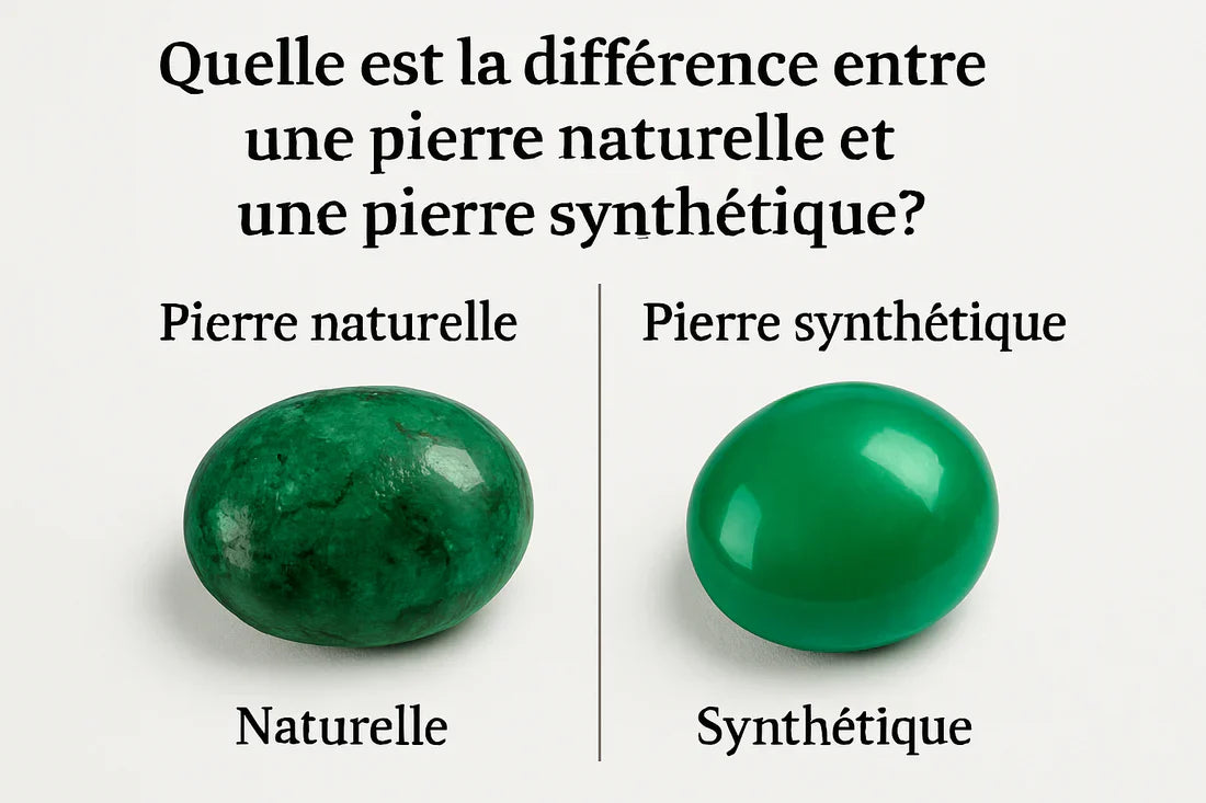 Quelle différence entre pierre naturelle, pierre synthétique et pierre reconstituée ?