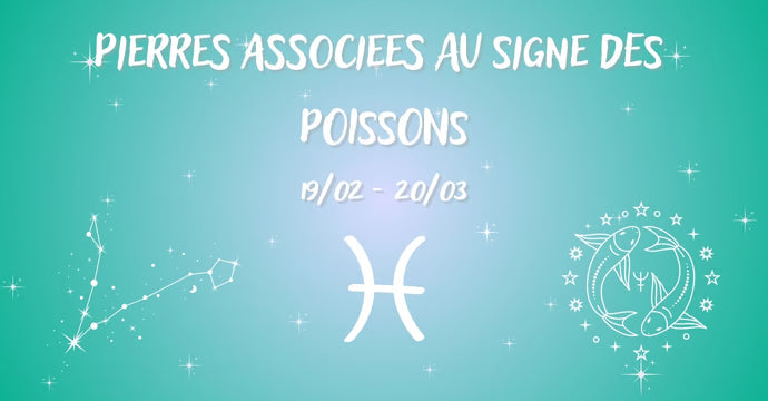 Pierres Naturelles pour le Signe des Poissons