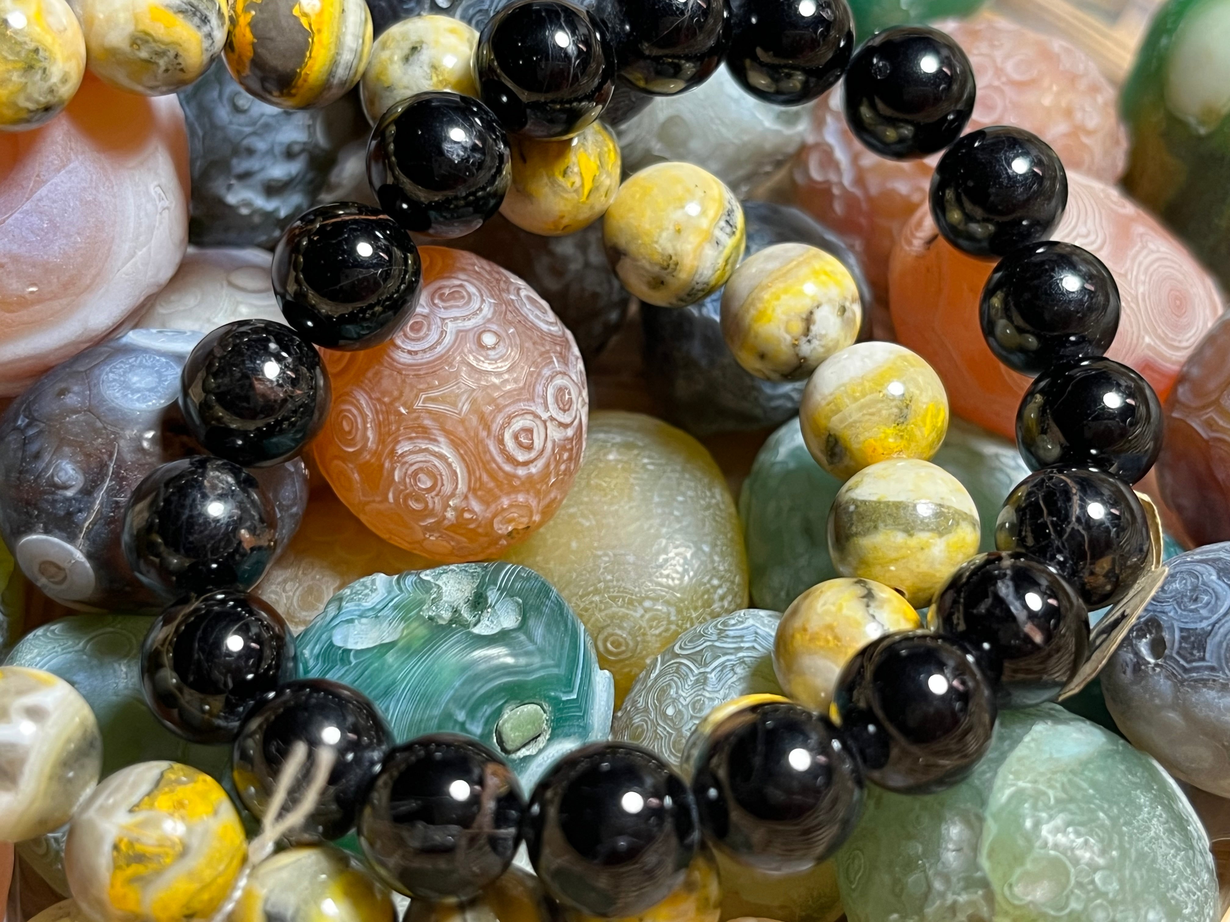 Lot tourmaline et bourdon