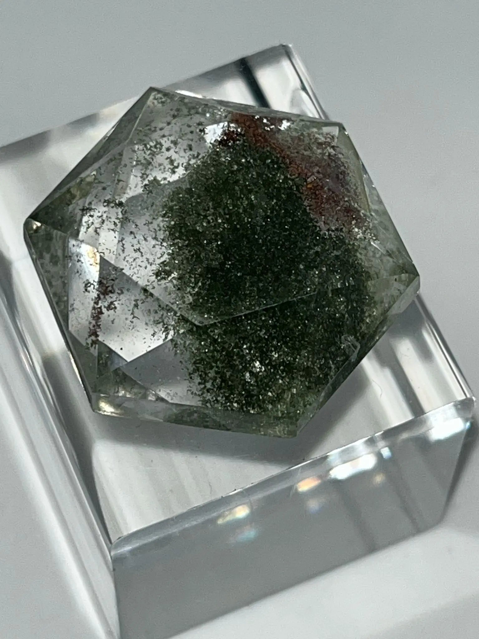 Cabochon Quartz jardin