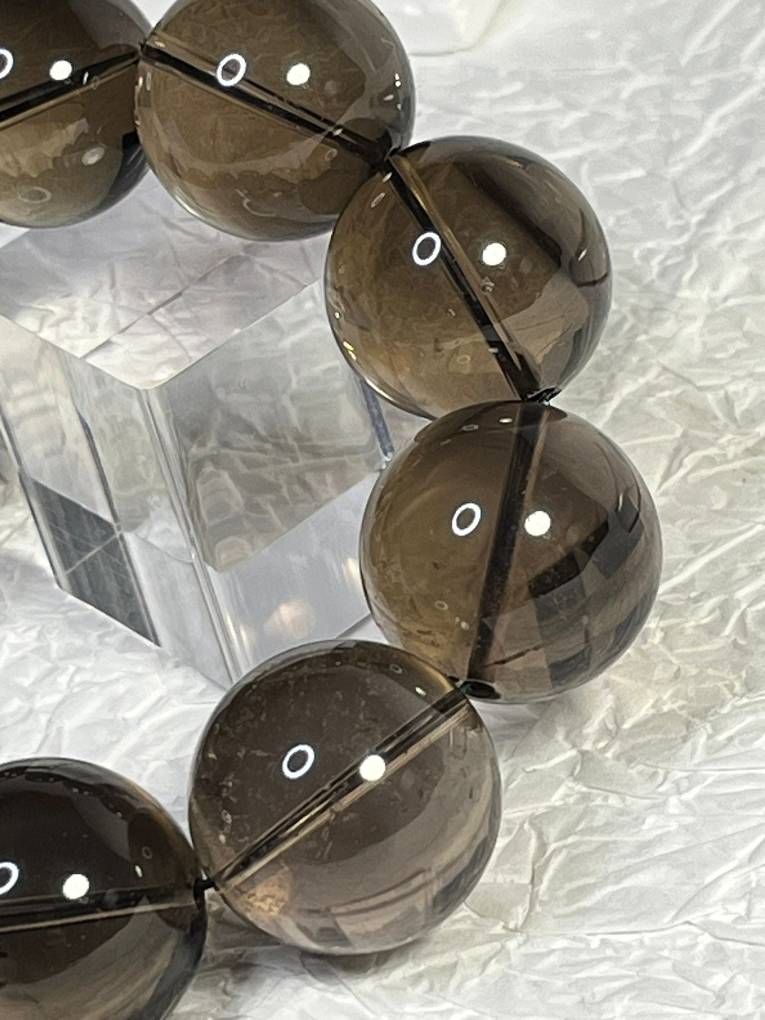 Bracelet XXL Quartz Fumé