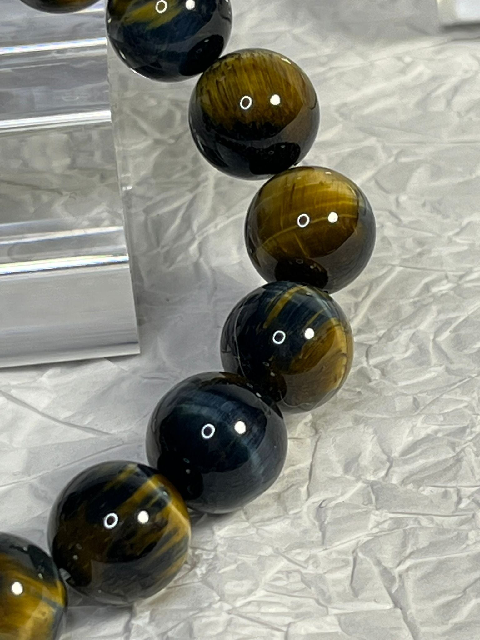 Bracelet Œil de Tigre Deux Teintes