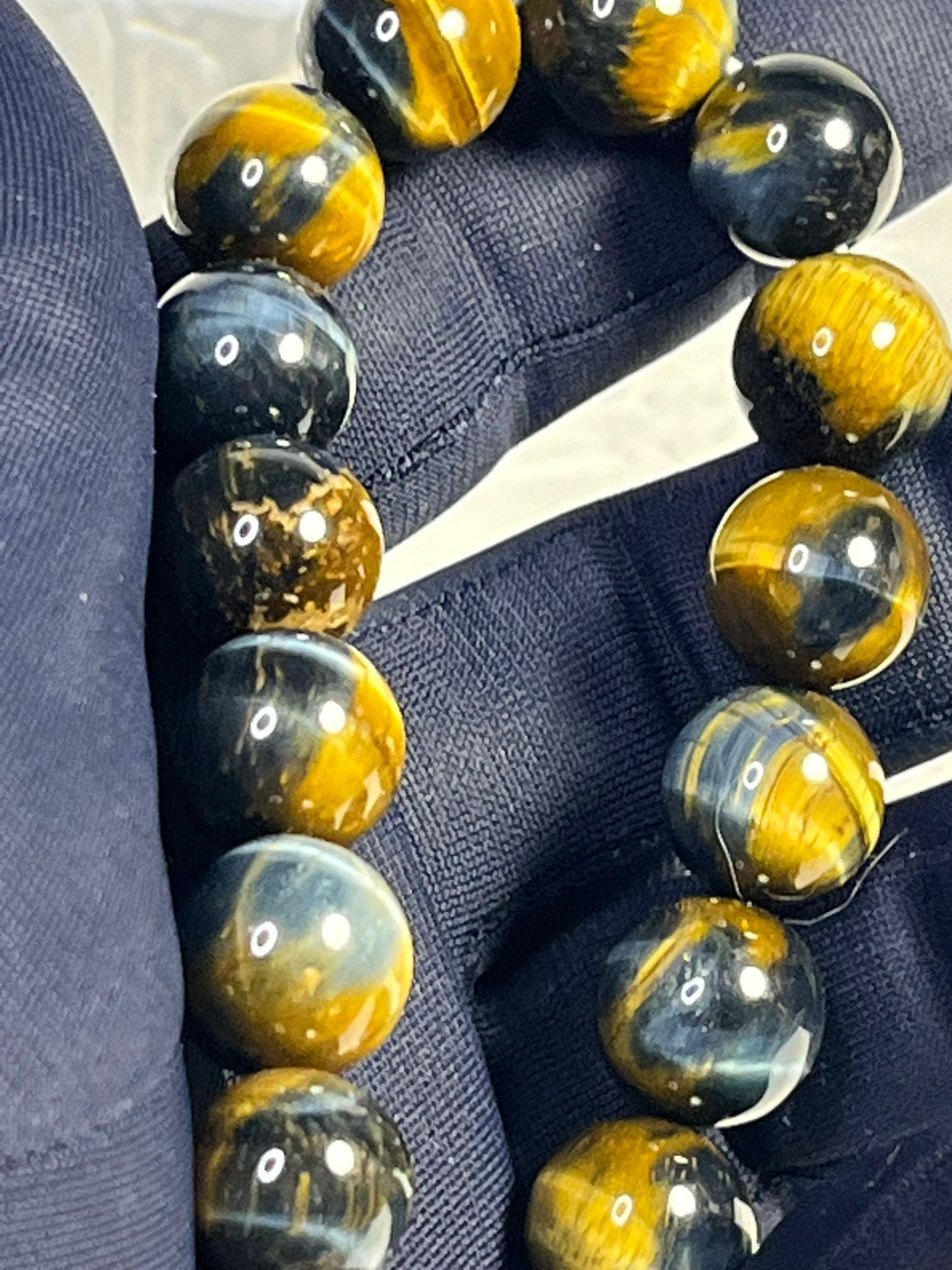 Bracelet Œil de Tigre Deux Teintes