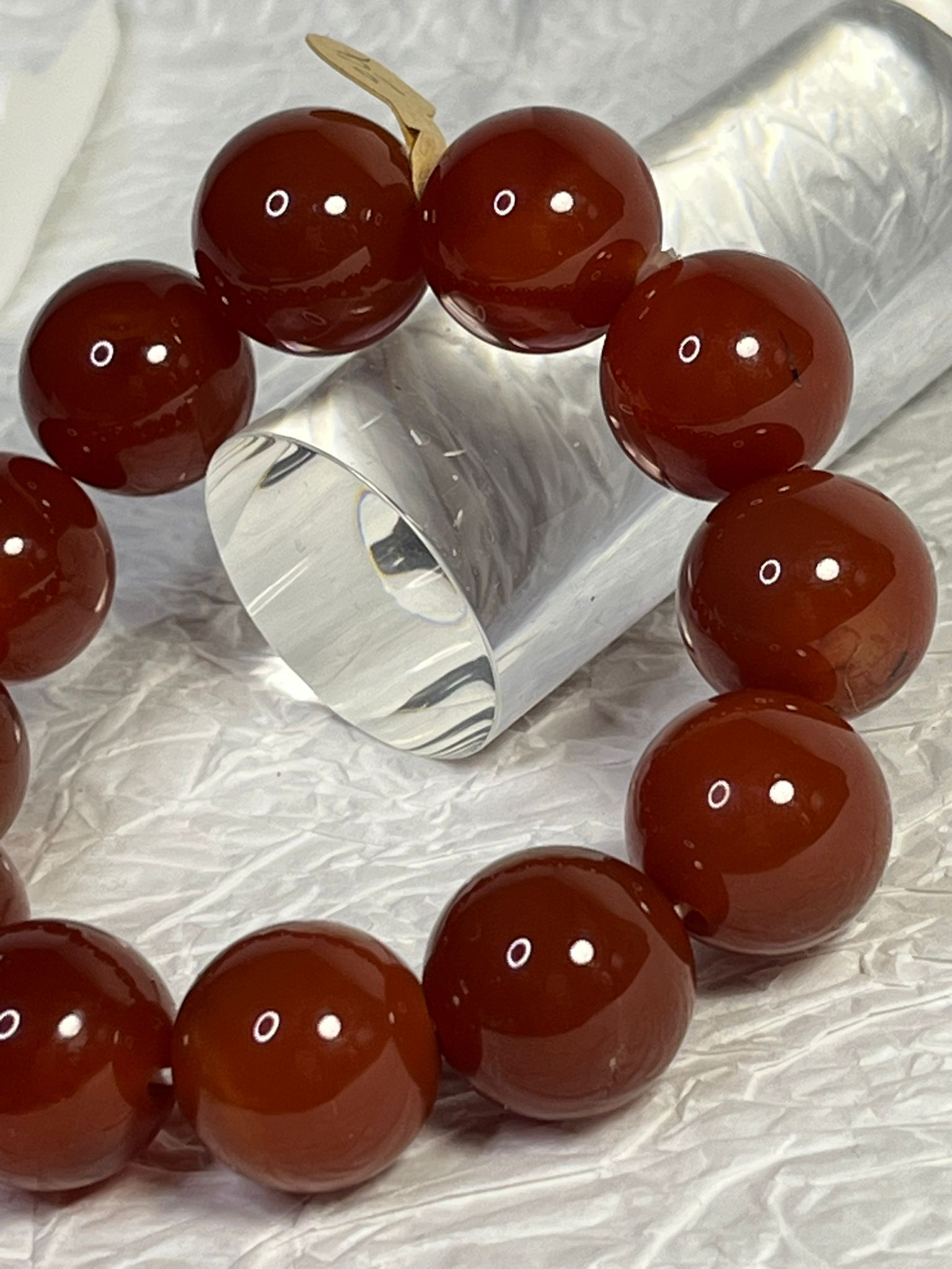 Bracelet en Cornaline