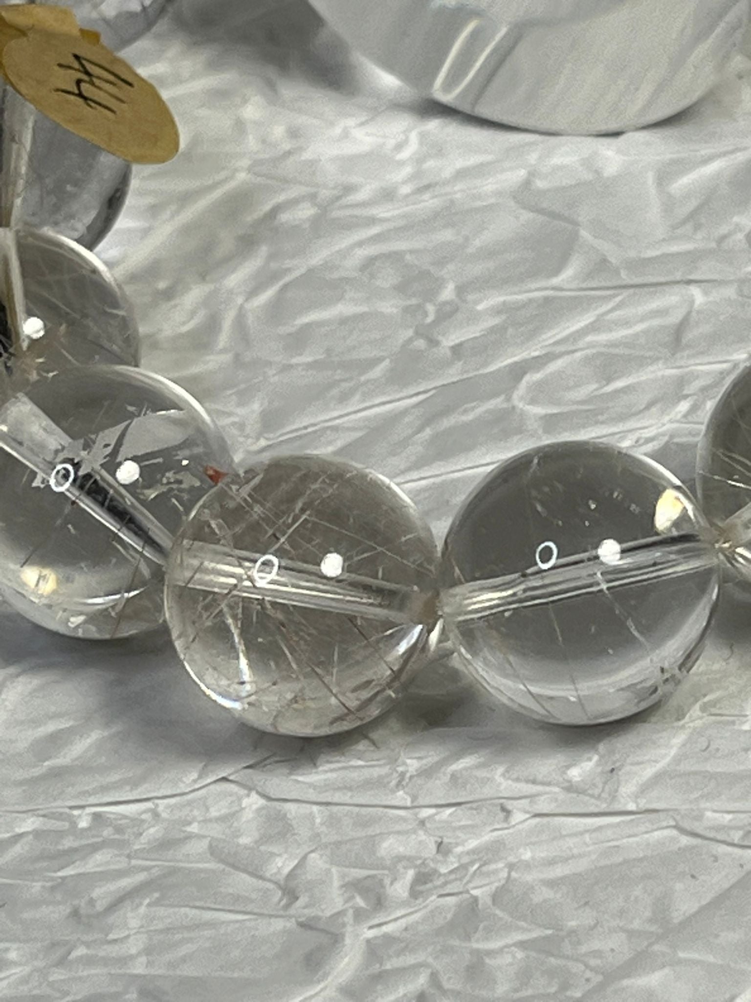 Bracelet Quartz Rutile Doré & Argenté