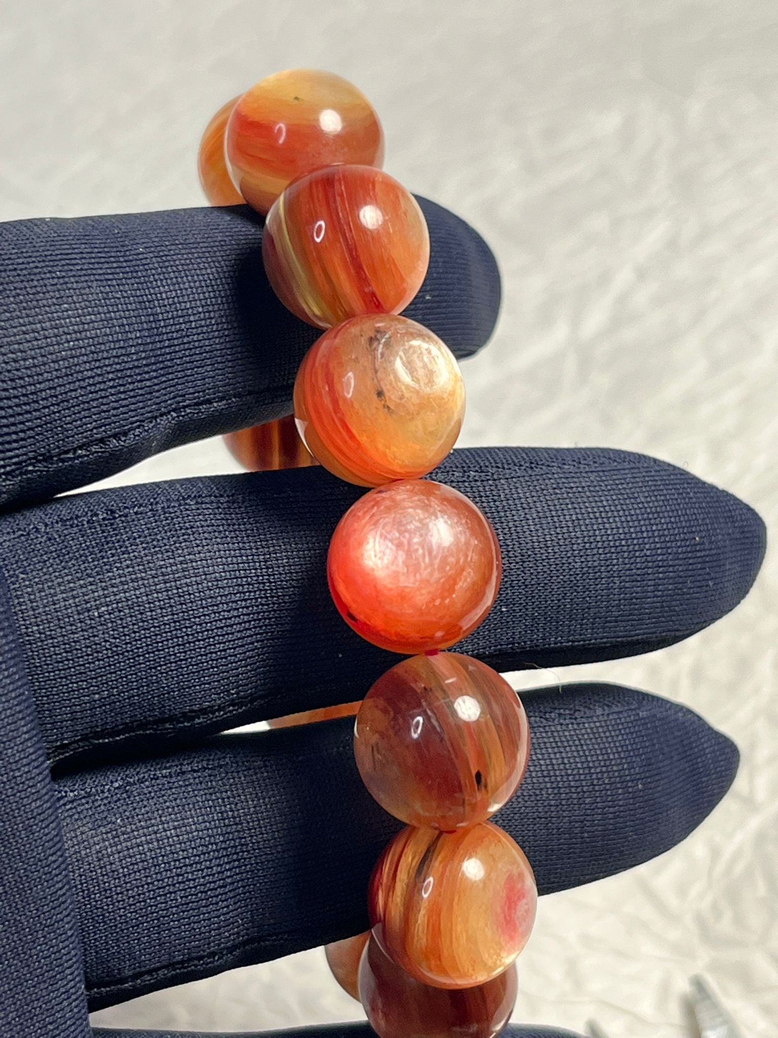 Bracelet Lépidolite 3 Tons