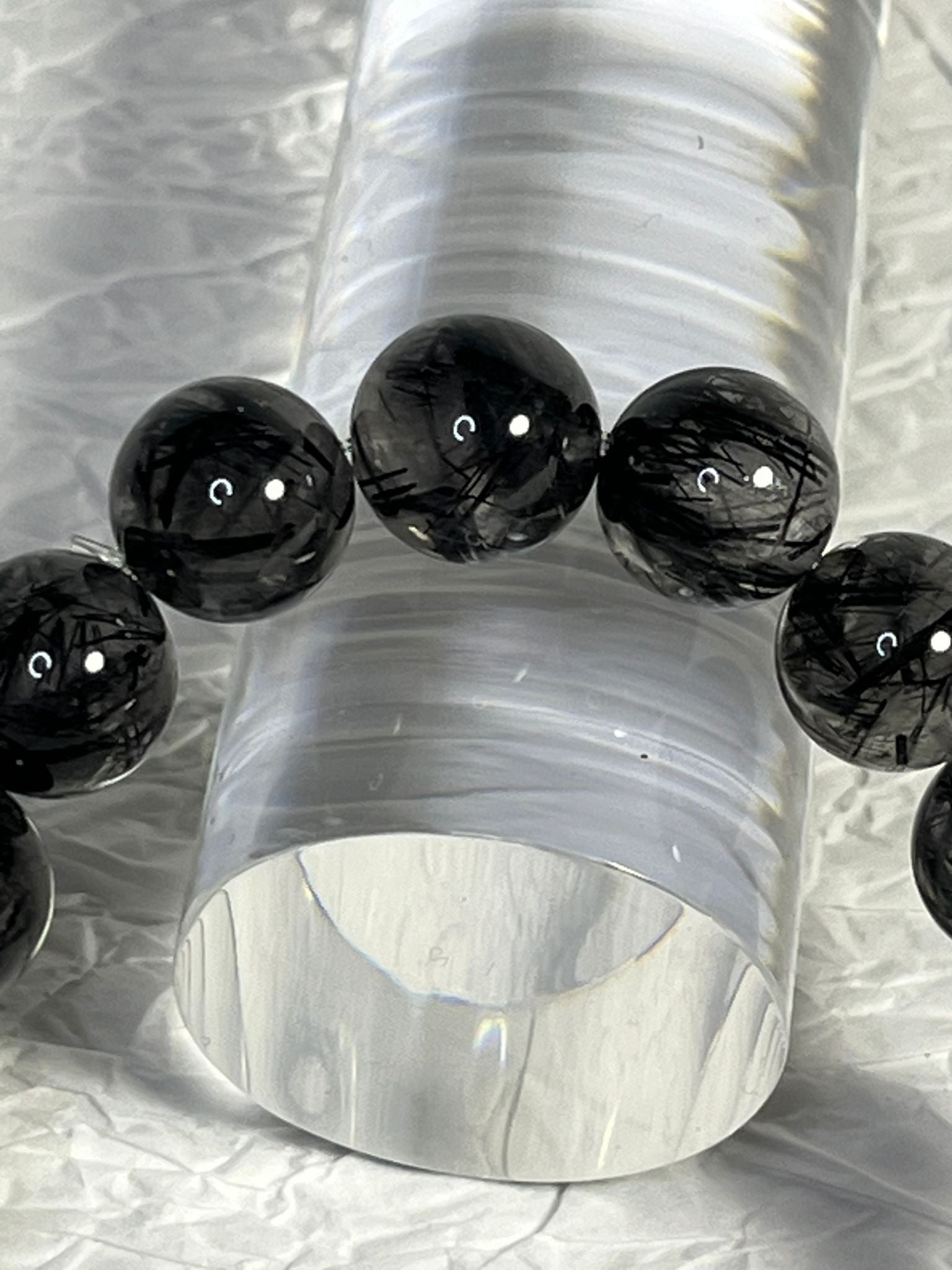 Bracelet Quartz & Tourmaline