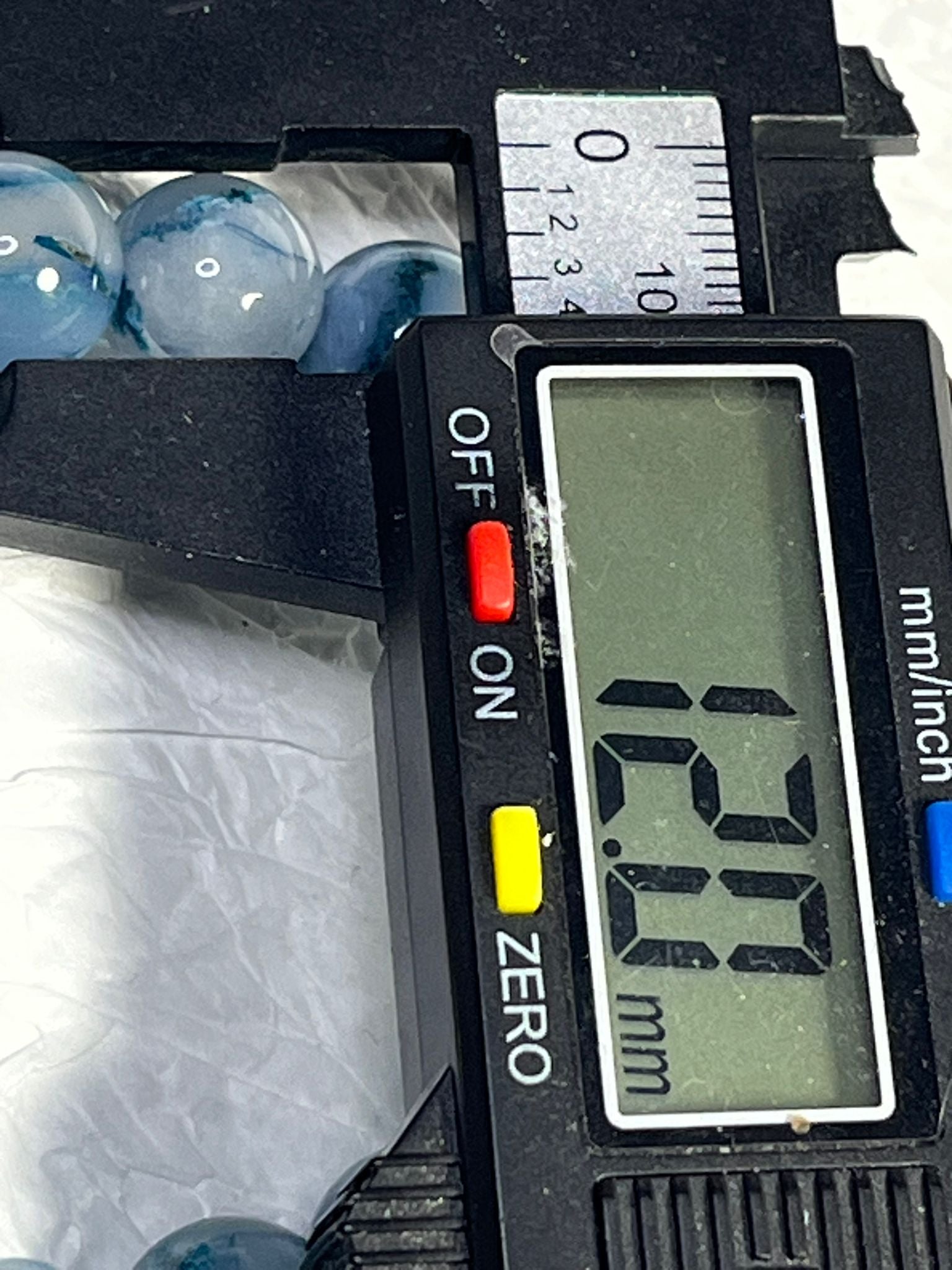 Bracelet Quartz Fantôme Bleu