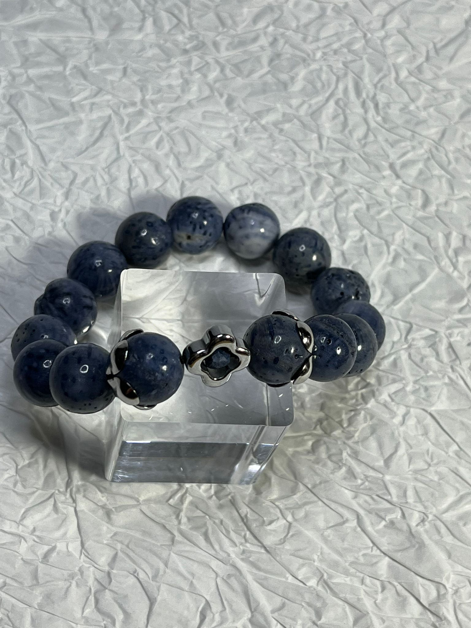 Bracelet Corail Bleu