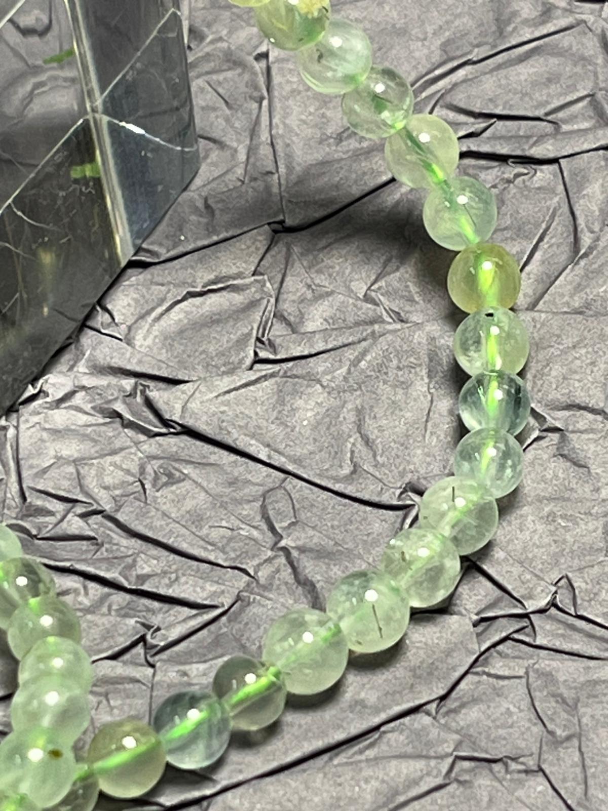 Fil de Perles en Prehnite HQ