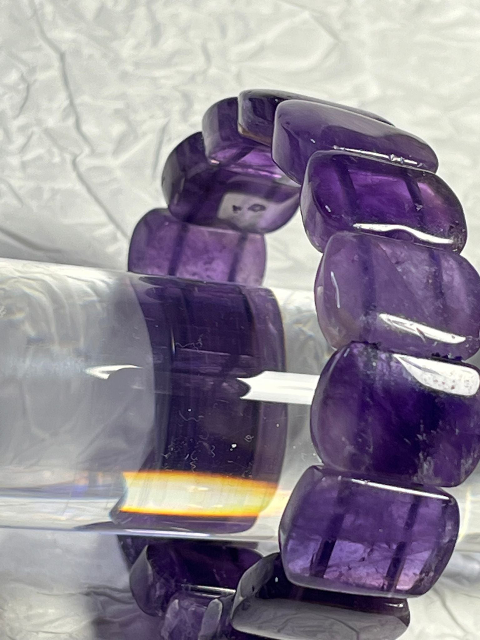 Bracelet Manchette en Améthyste