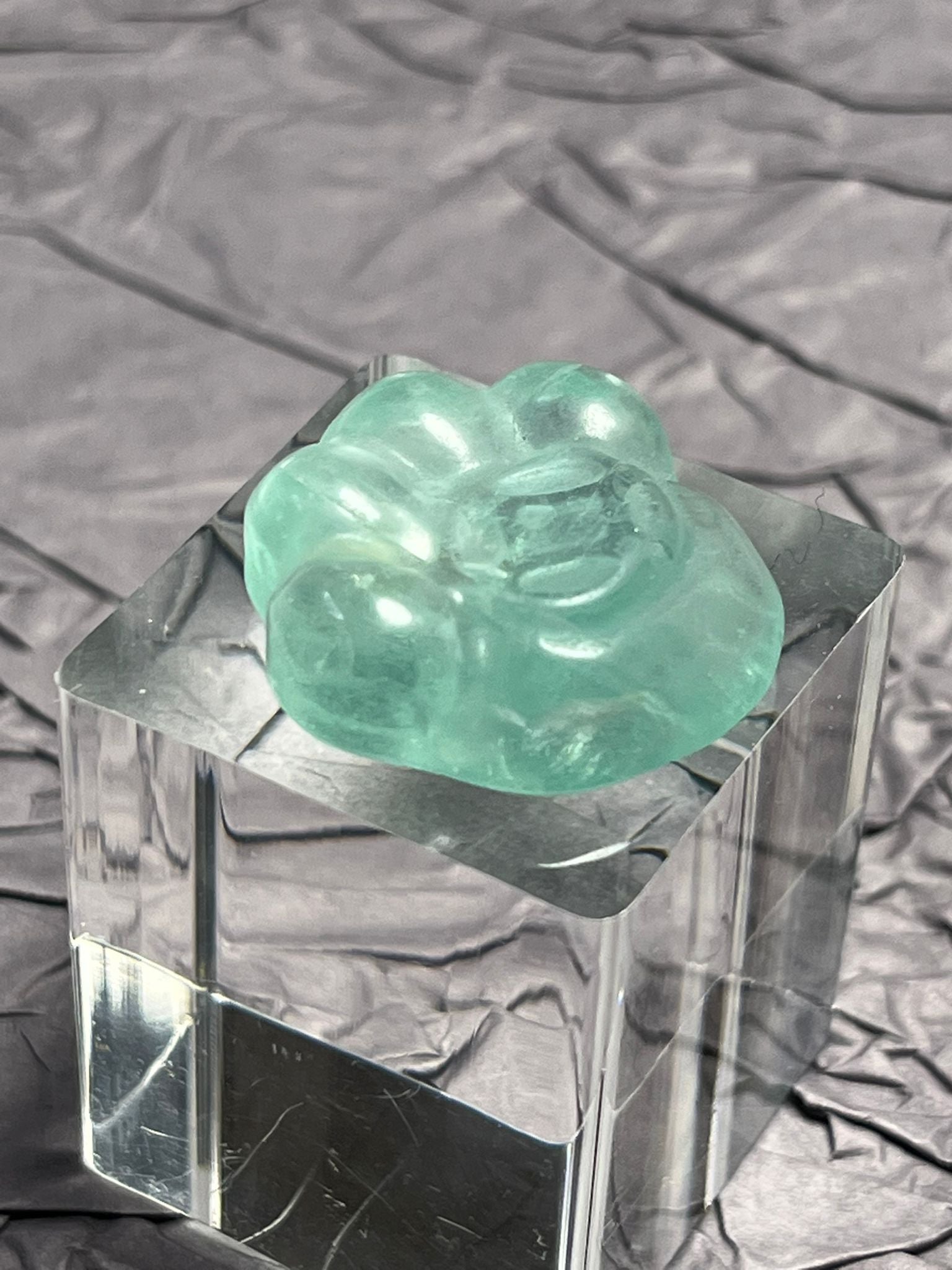 Patte de Chat en Fluorite (Cabochon)