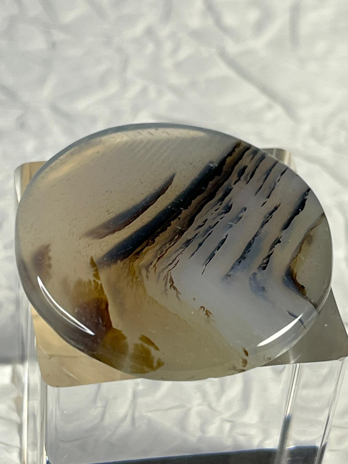 Cabochon en Agate Paysage