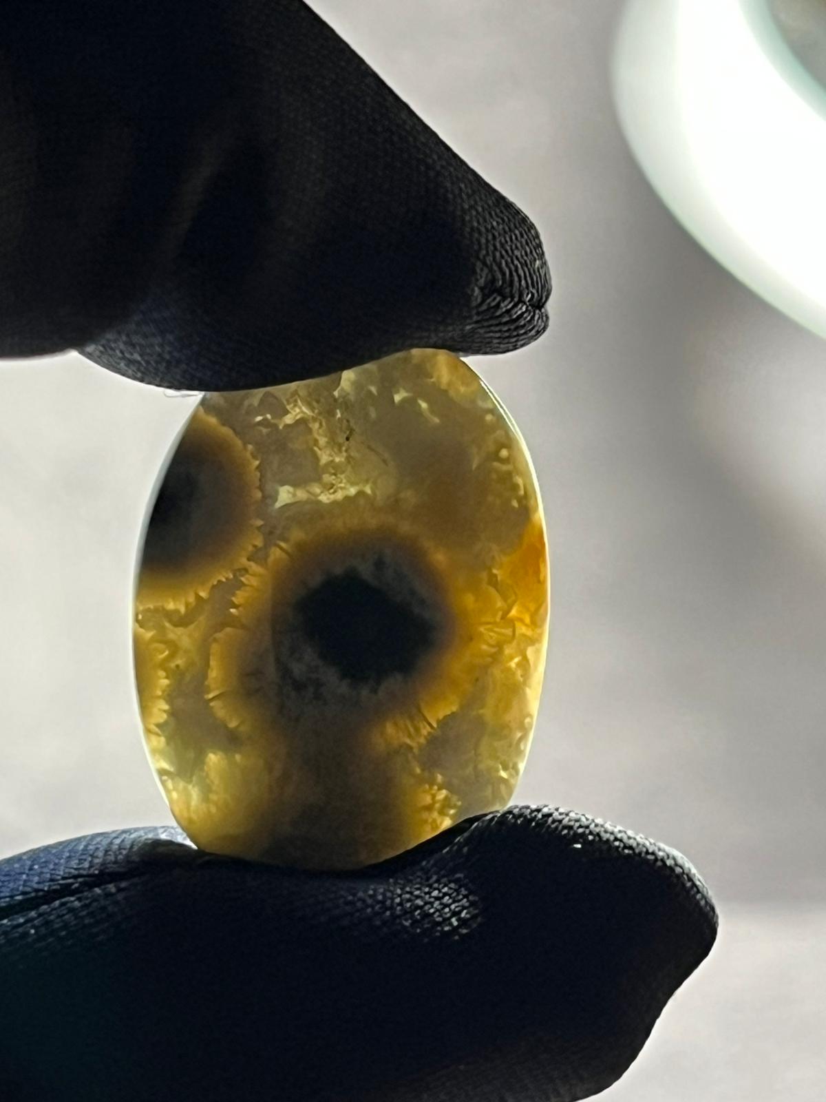 Cabochon Jaspe Océan HQ