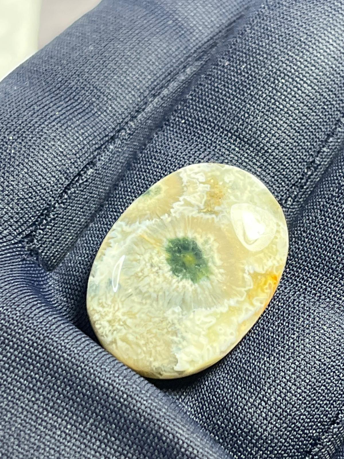 Cabochon Jaspe Océan HQ