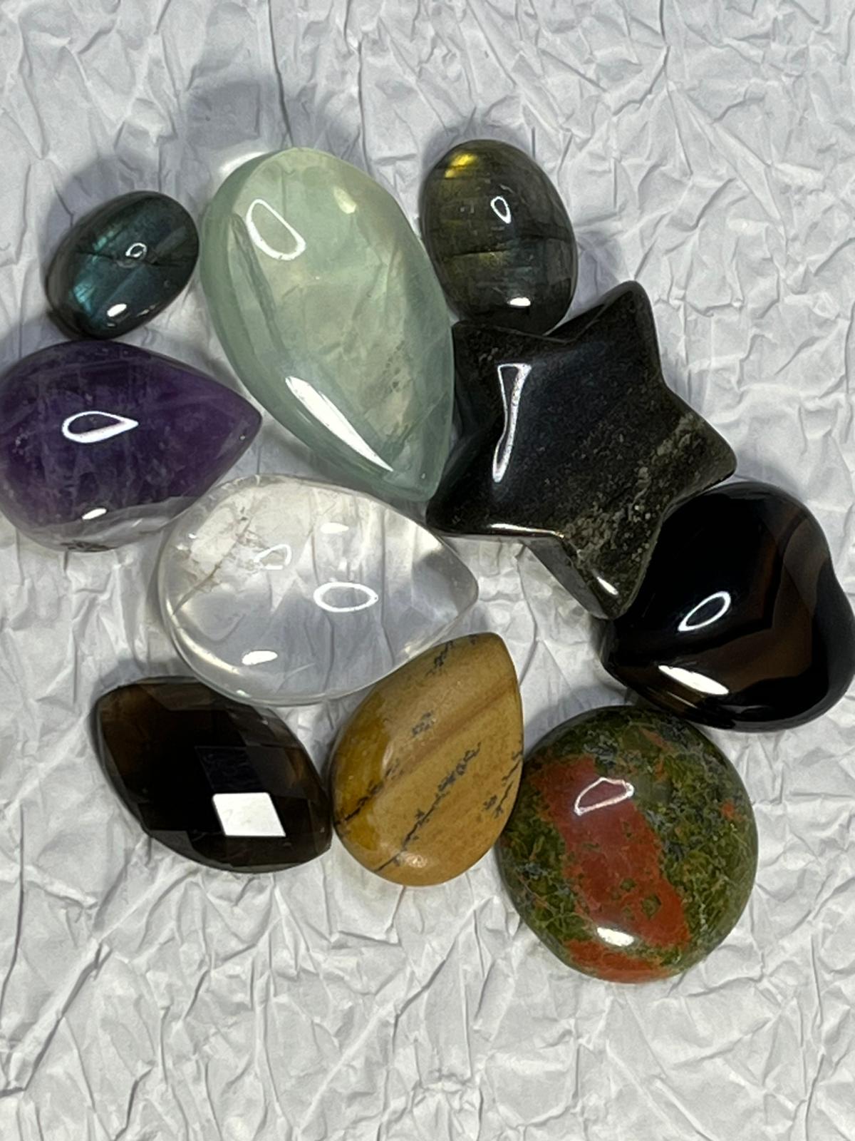 Lot Cabochons Promo - Divers Minéraux