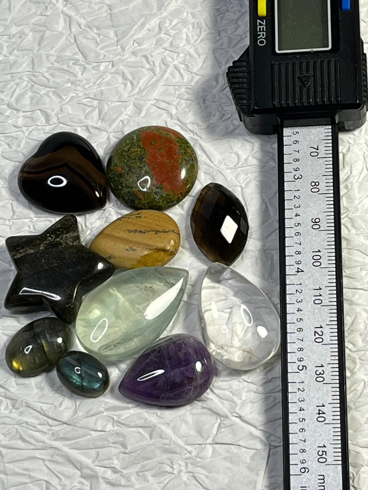 Lot Cabochons Promo - Divers Minéraux