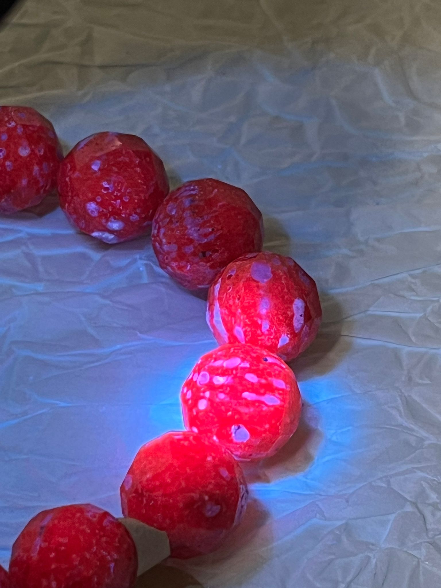 Bracelet Rubis Facetté