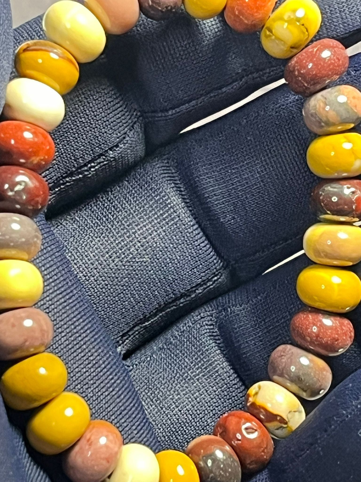 Bracelet en pierre naturelle Mokaite