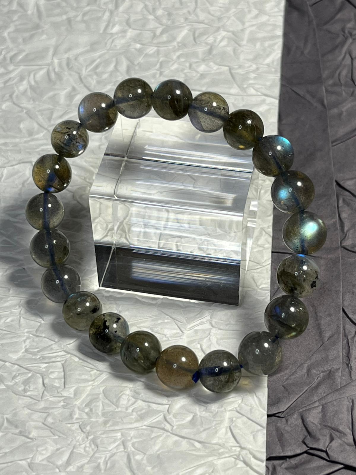 Bracelet en pierre naturelle Labradorite