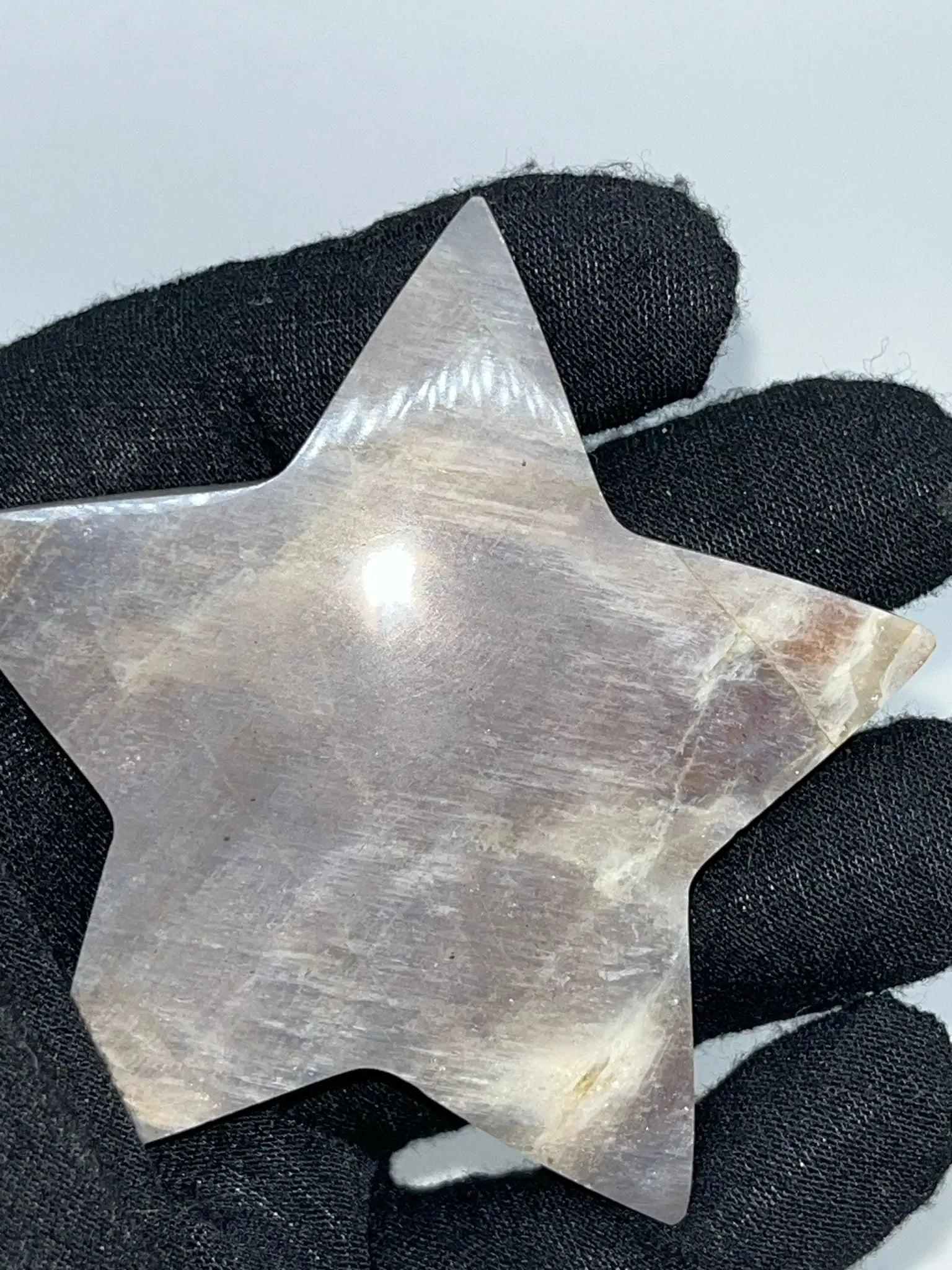 Étoile en Pierre de Lune Pêche