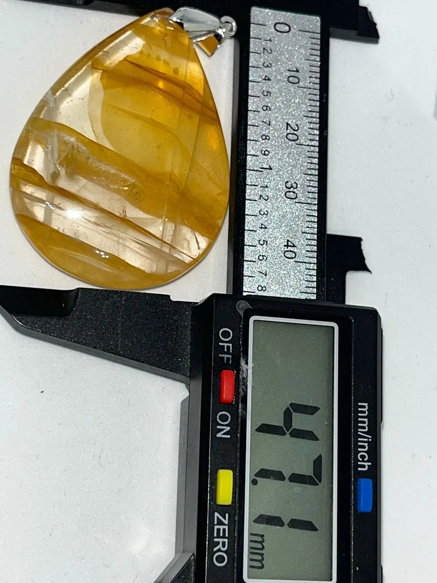 Pendentif Quartz de Feu