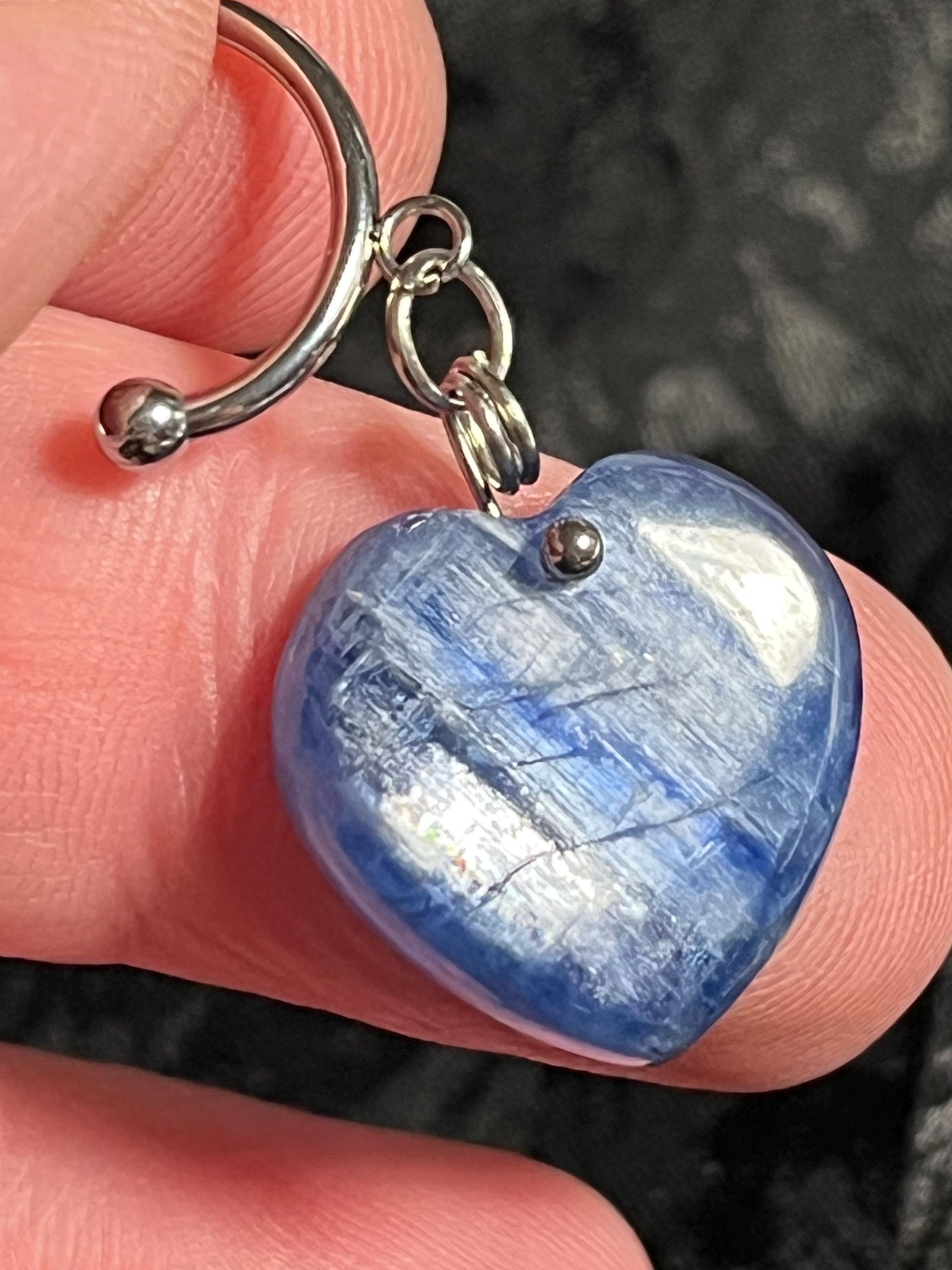 Boucles d’oreilles en cyanite