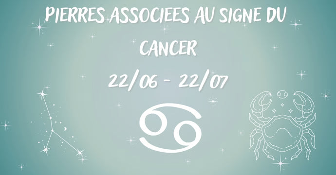 Pierres Naturelles pour le Signe du Cancer