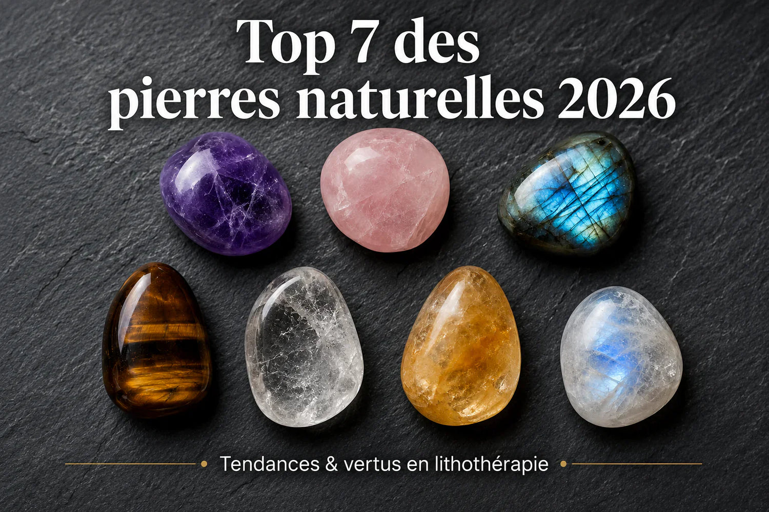 Quelle pierre est tendance cette année ? Les pierres naturelles à porter en 2026