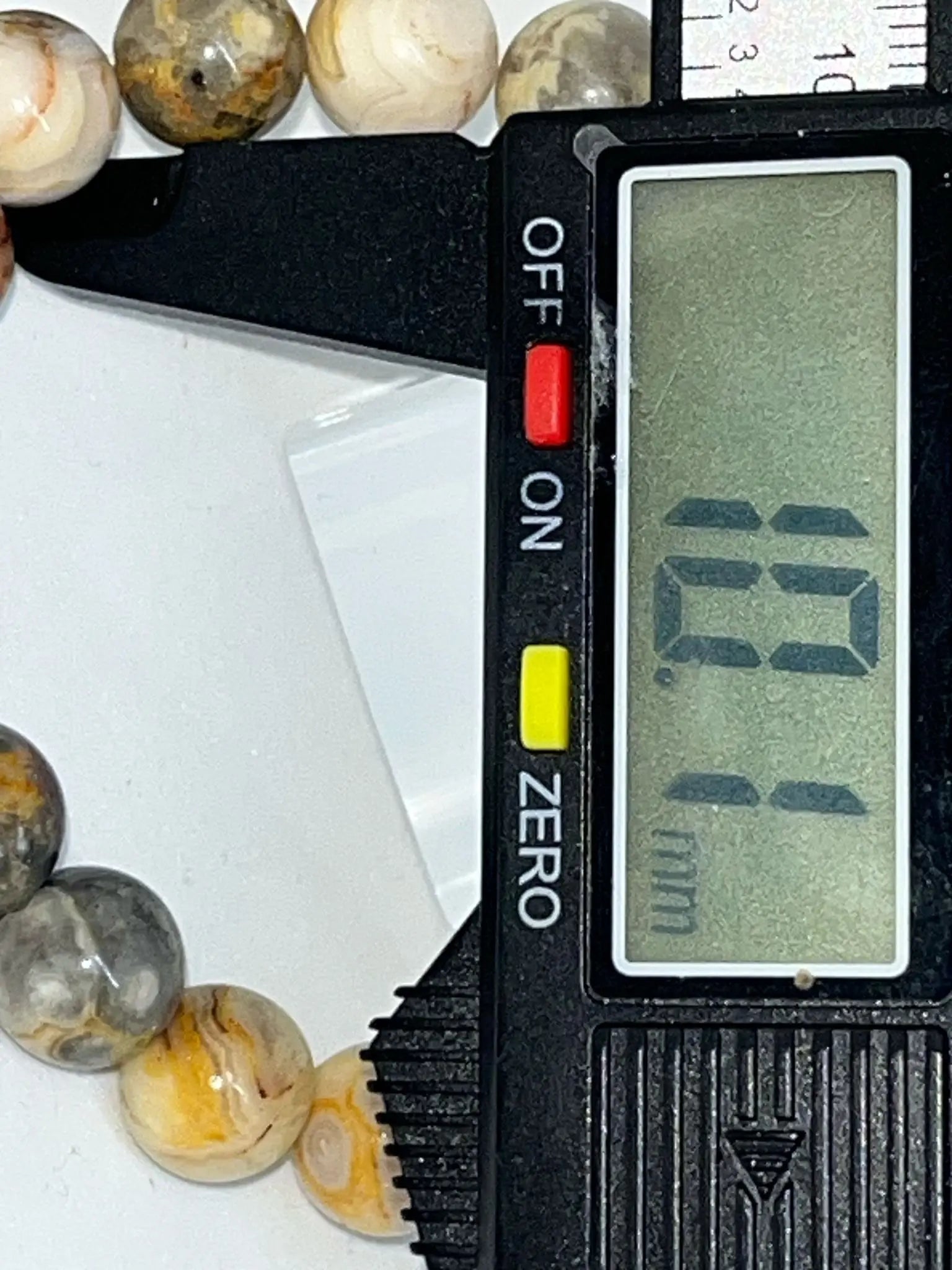 Bracelet en Agate Folle Authentique