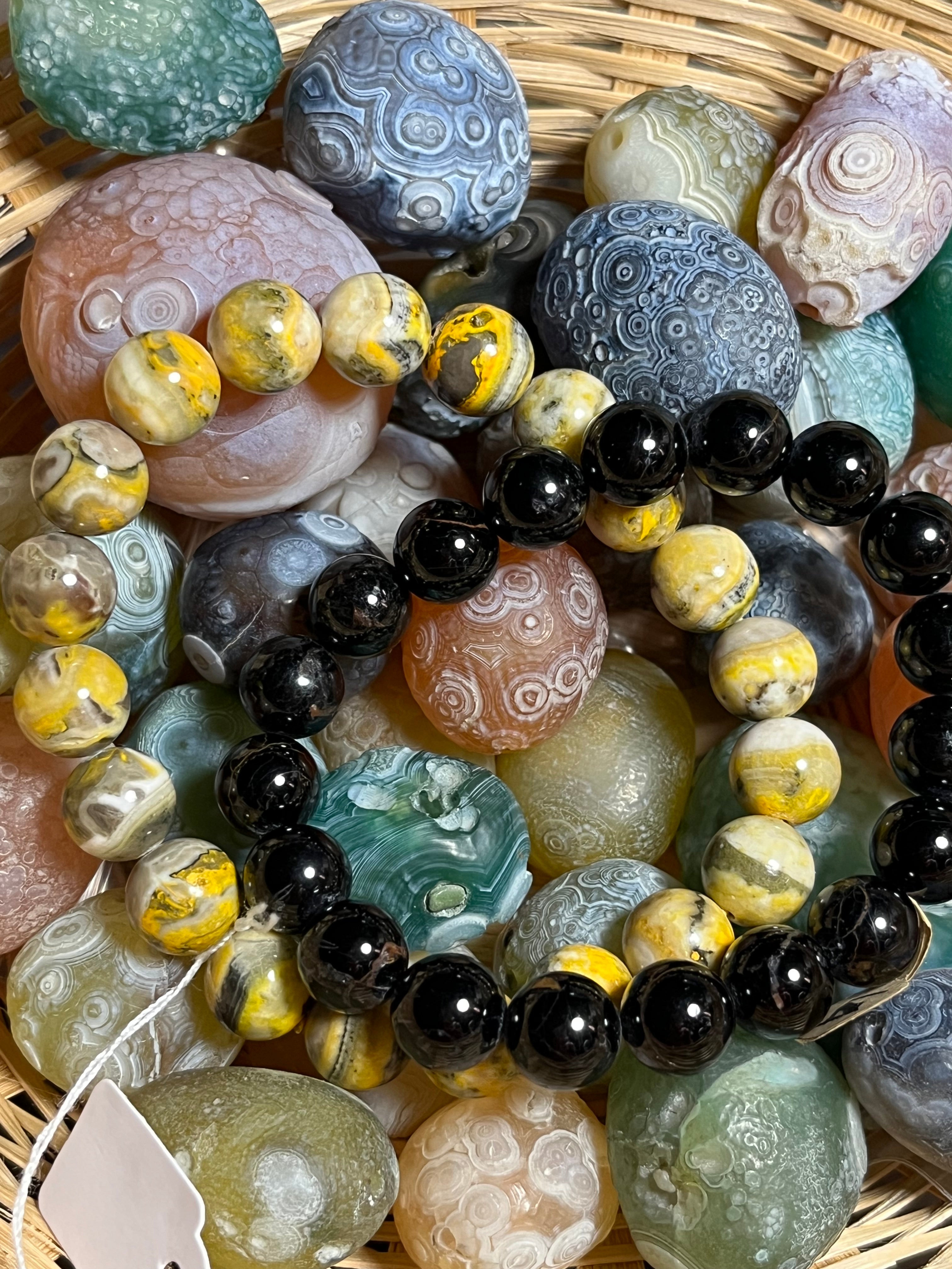 Lot tourmaline et bourdon