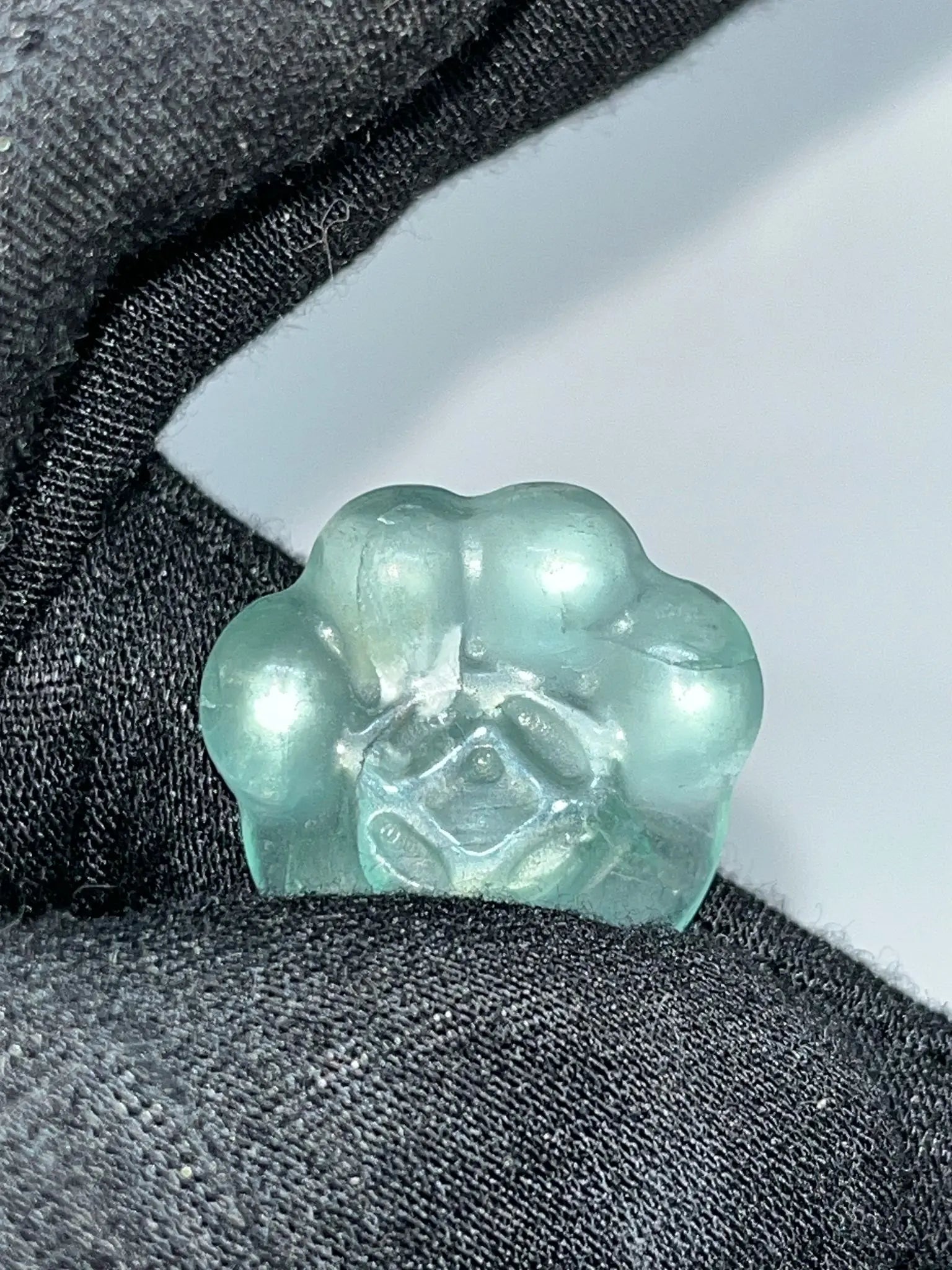 Patte de chat en fluorite