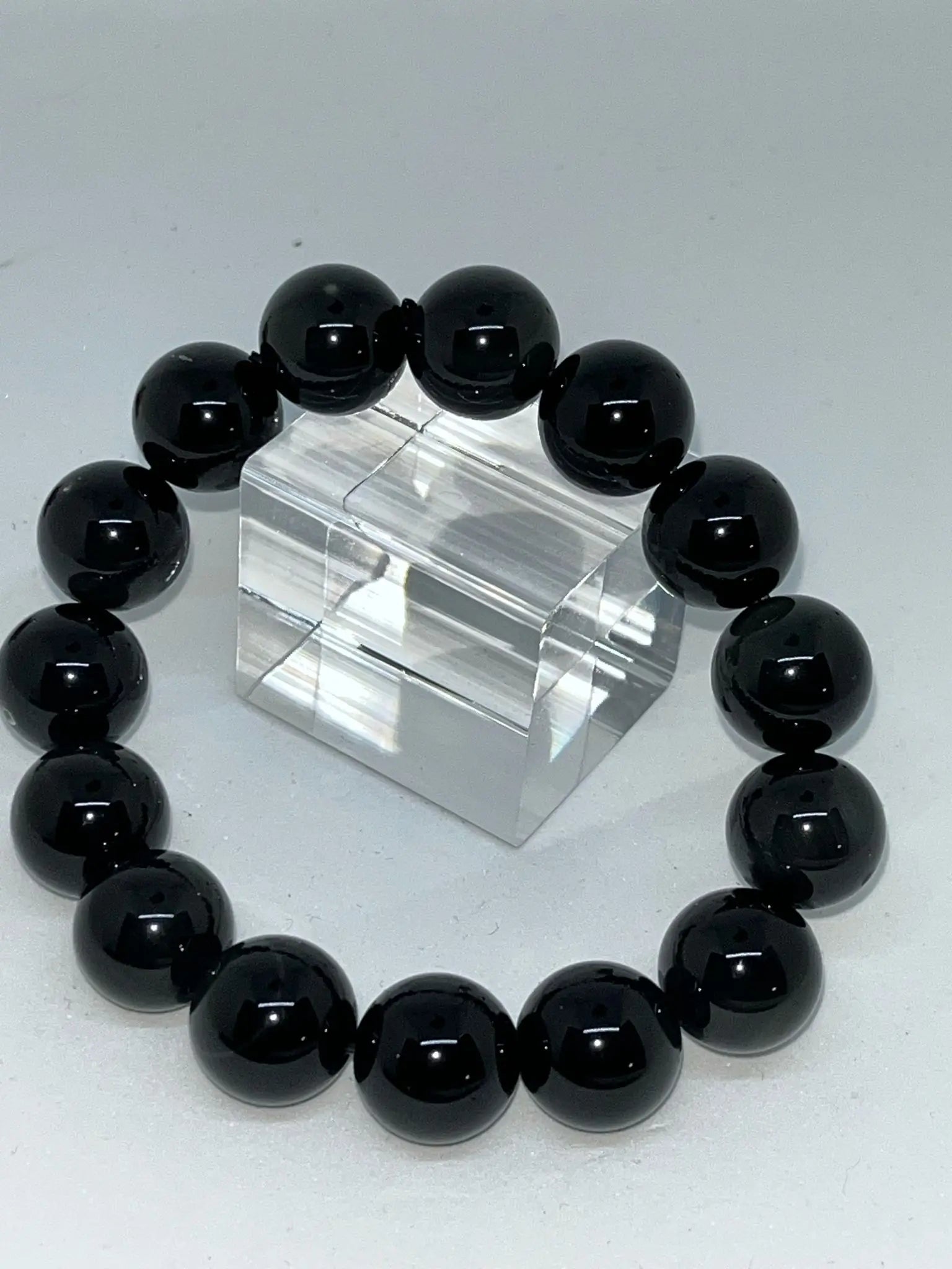 Bracelet Obsidienne œil céleste