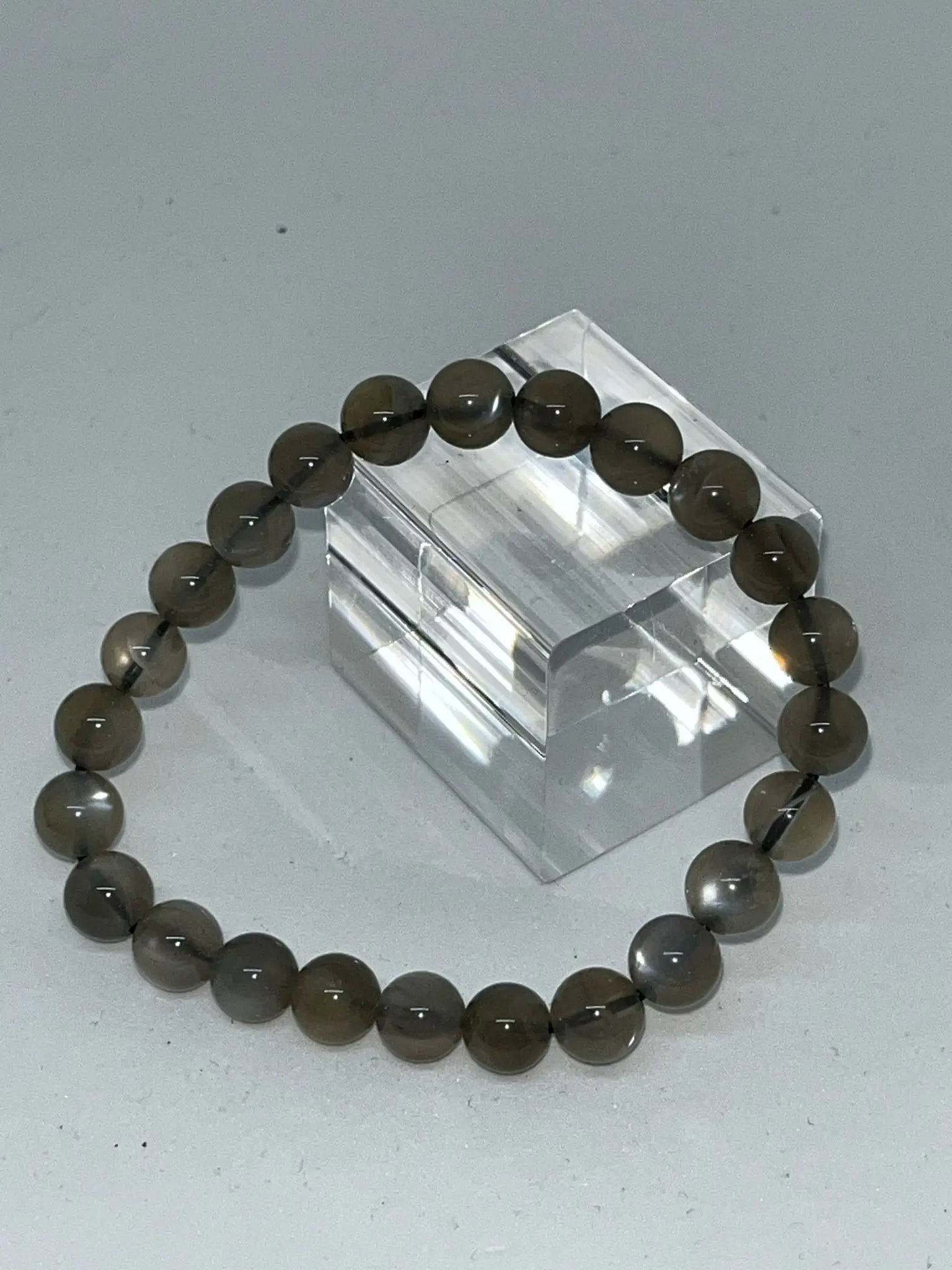 Bracelet Pierre de Lune noire