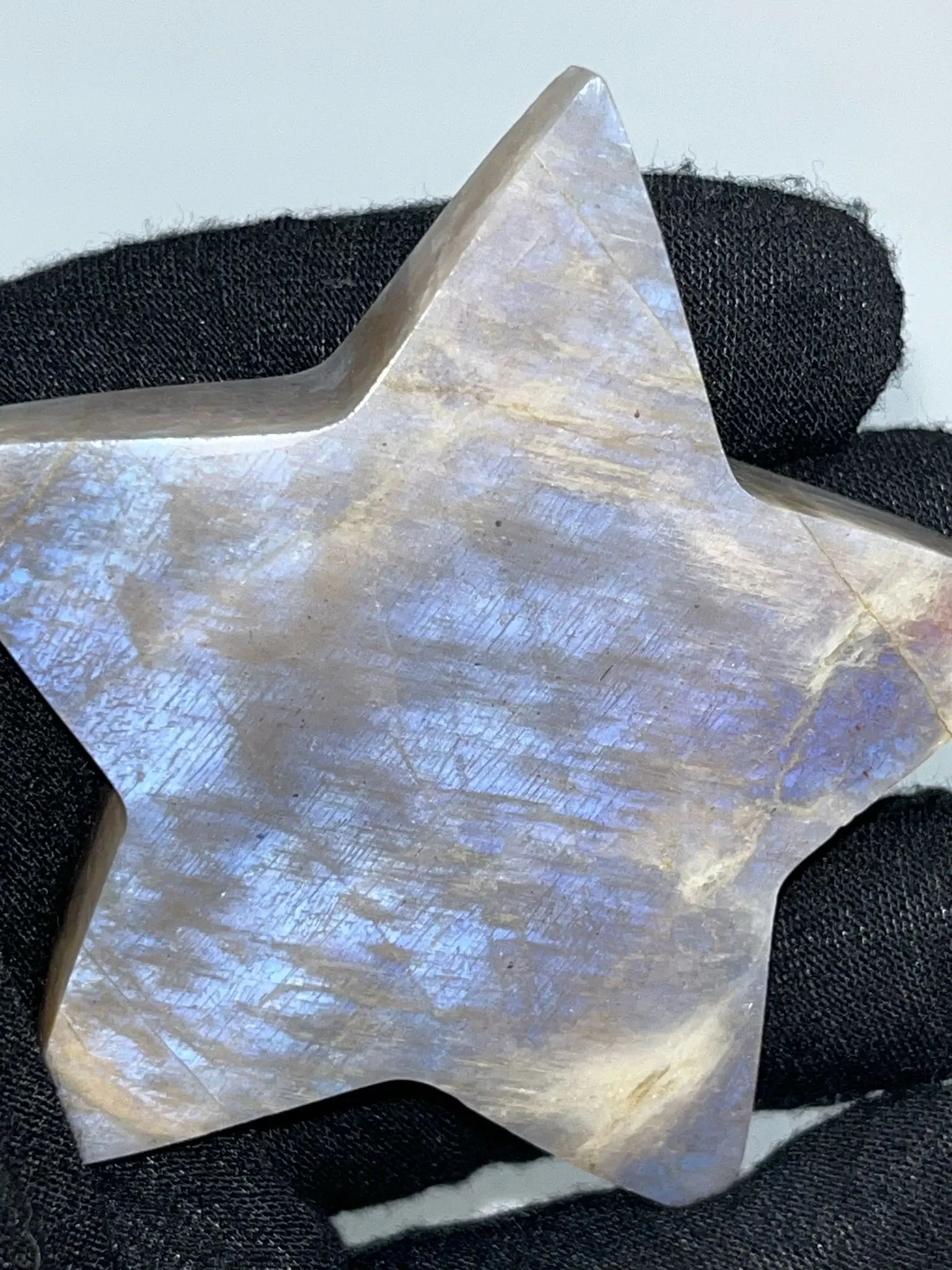 Étoile en Pierre de Lune Pêche