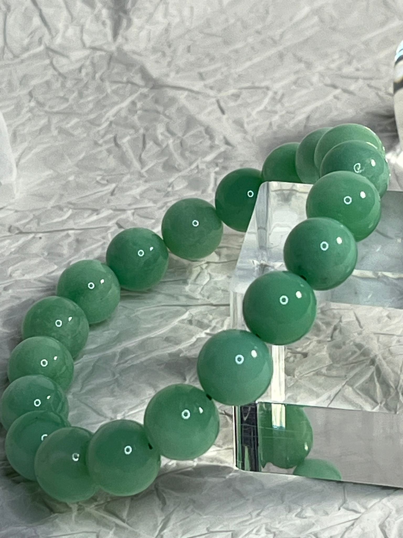 Bracelet Chrysoprase HQ