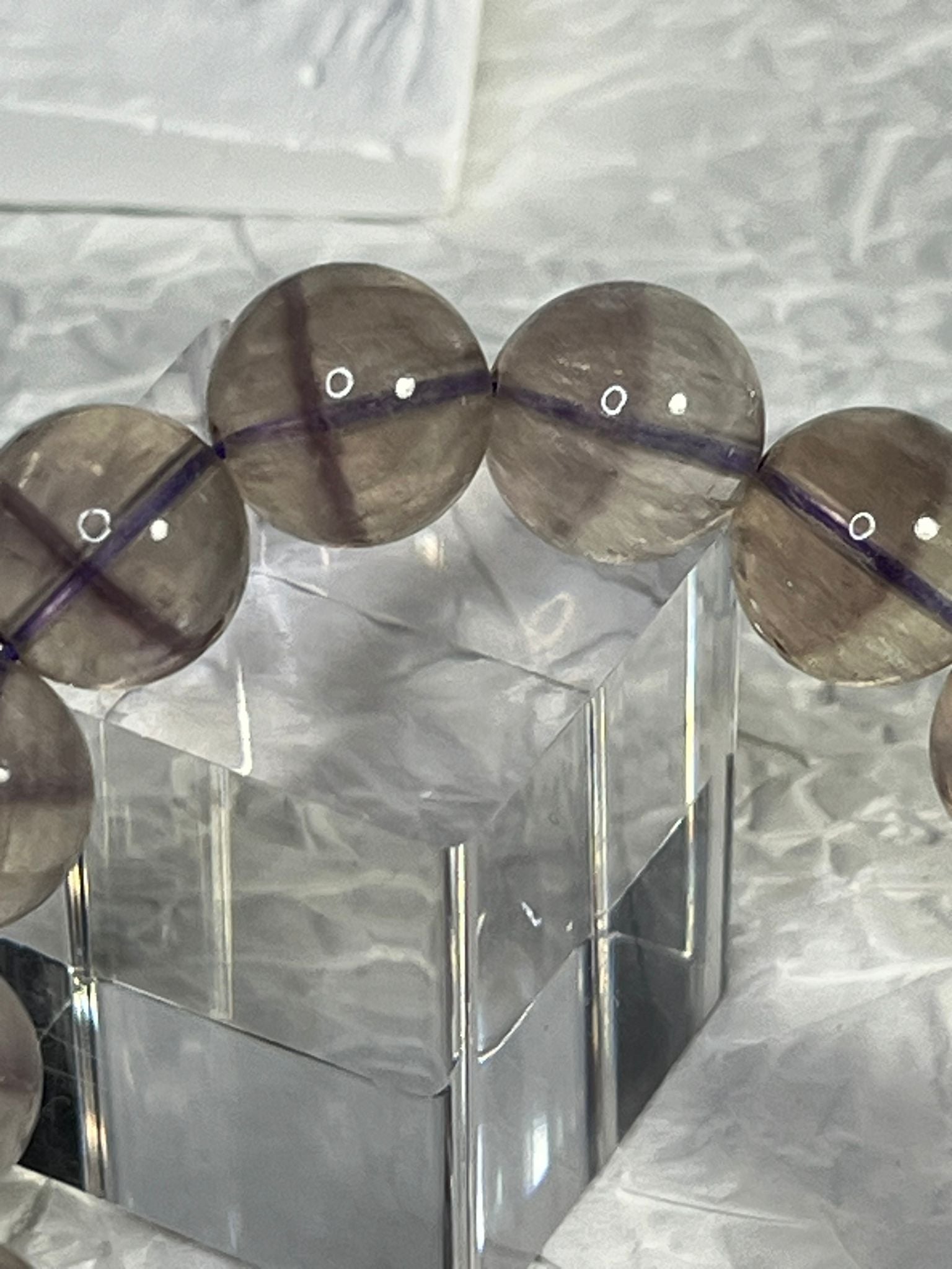 Bracelet Fluorite Soyeuse