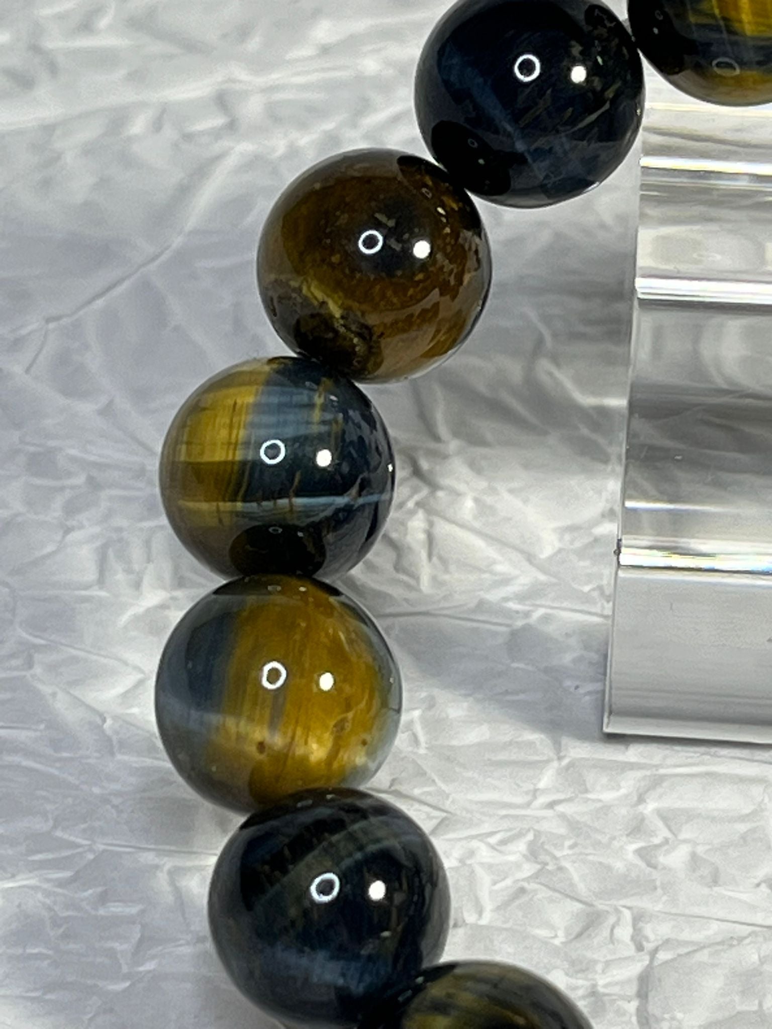 Bracelet Œil de Tigre Deux Teintes