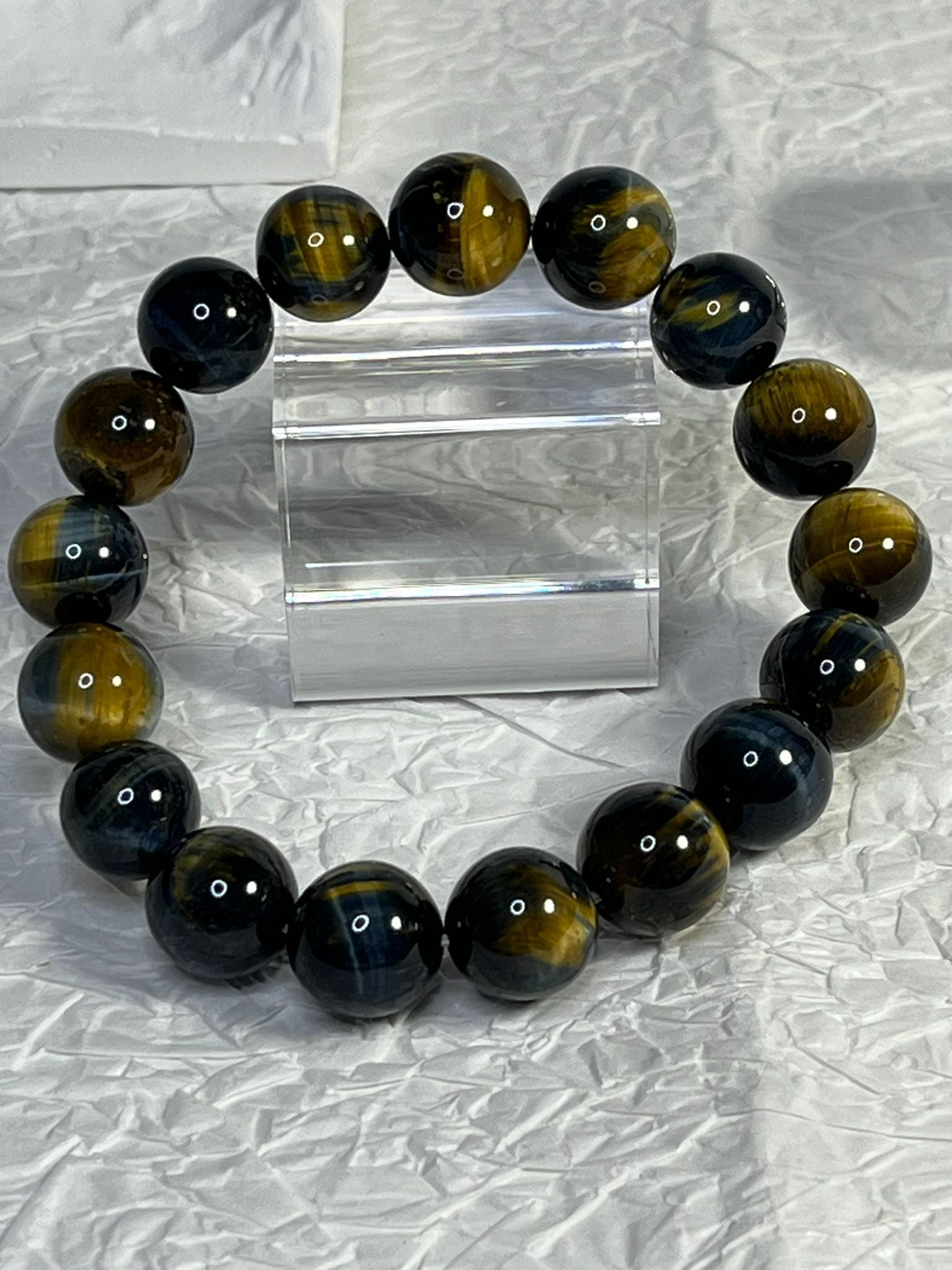 Bracelet Œil de Tigre Deux Teintes