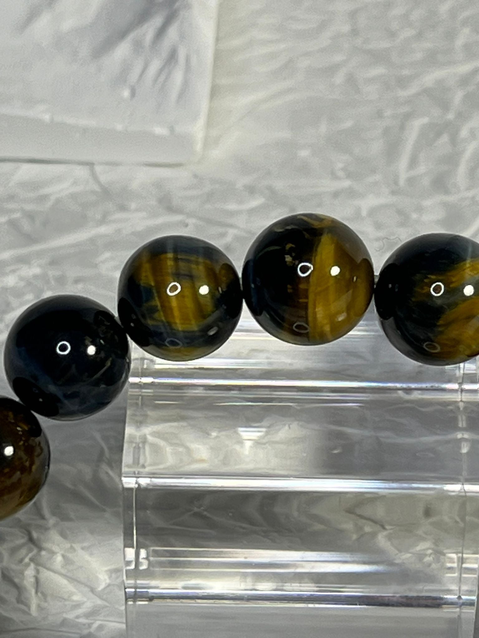 Bracelet Œil de Tigre Deux Teintes