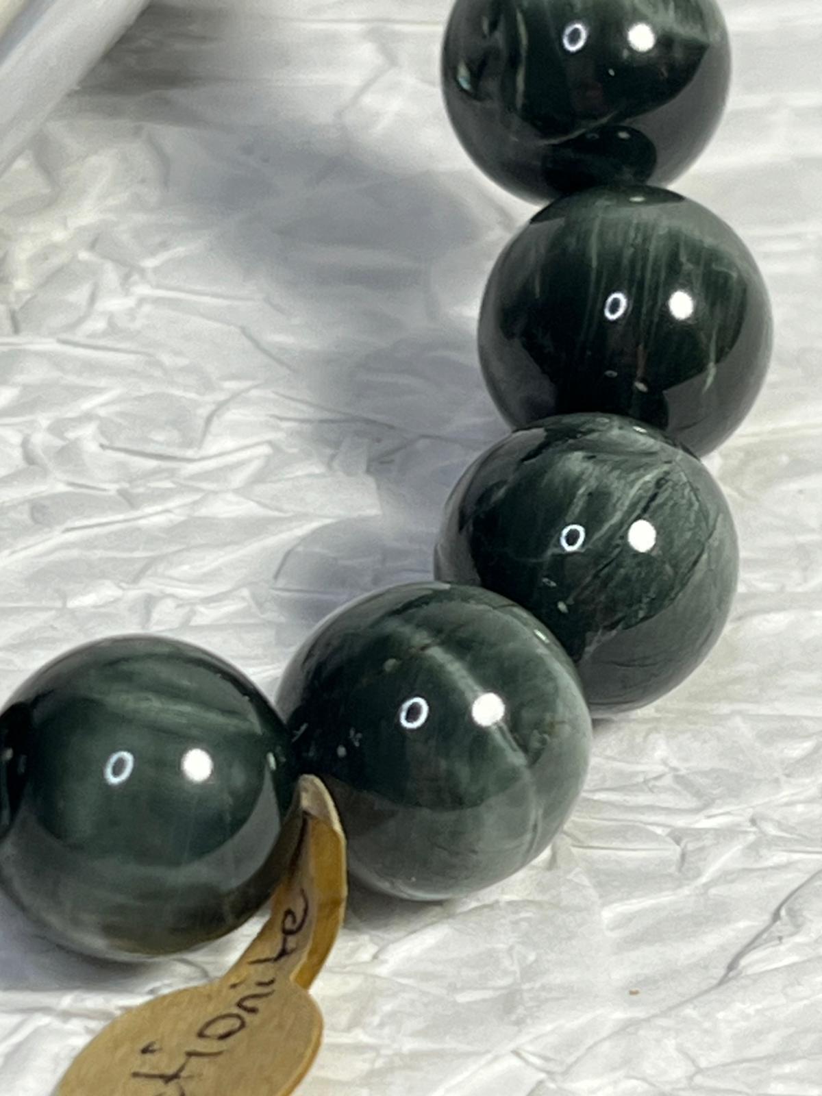 Bracelet en Actinolite