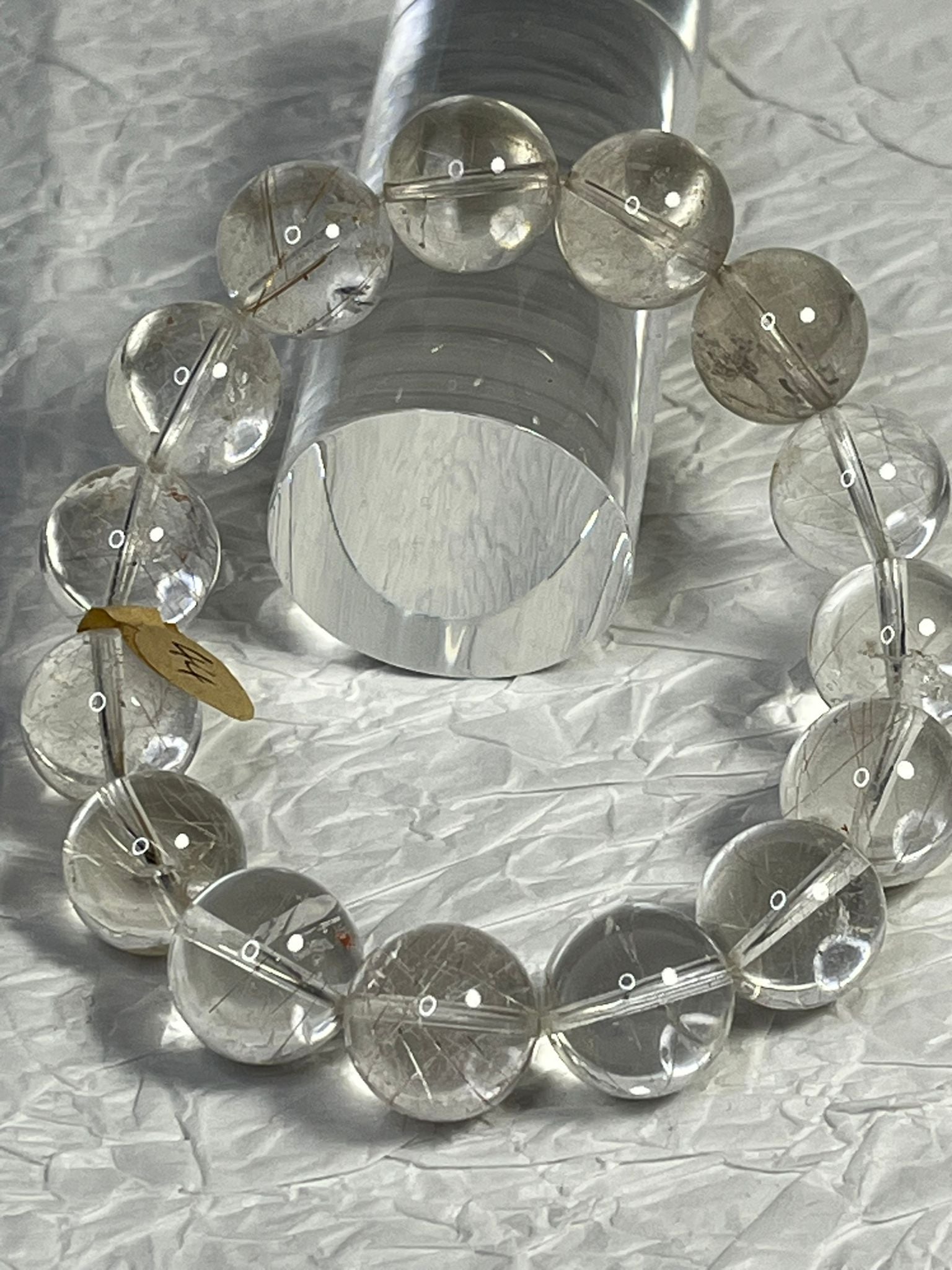 Bracelet Quartz Rutile Doré & Argenté