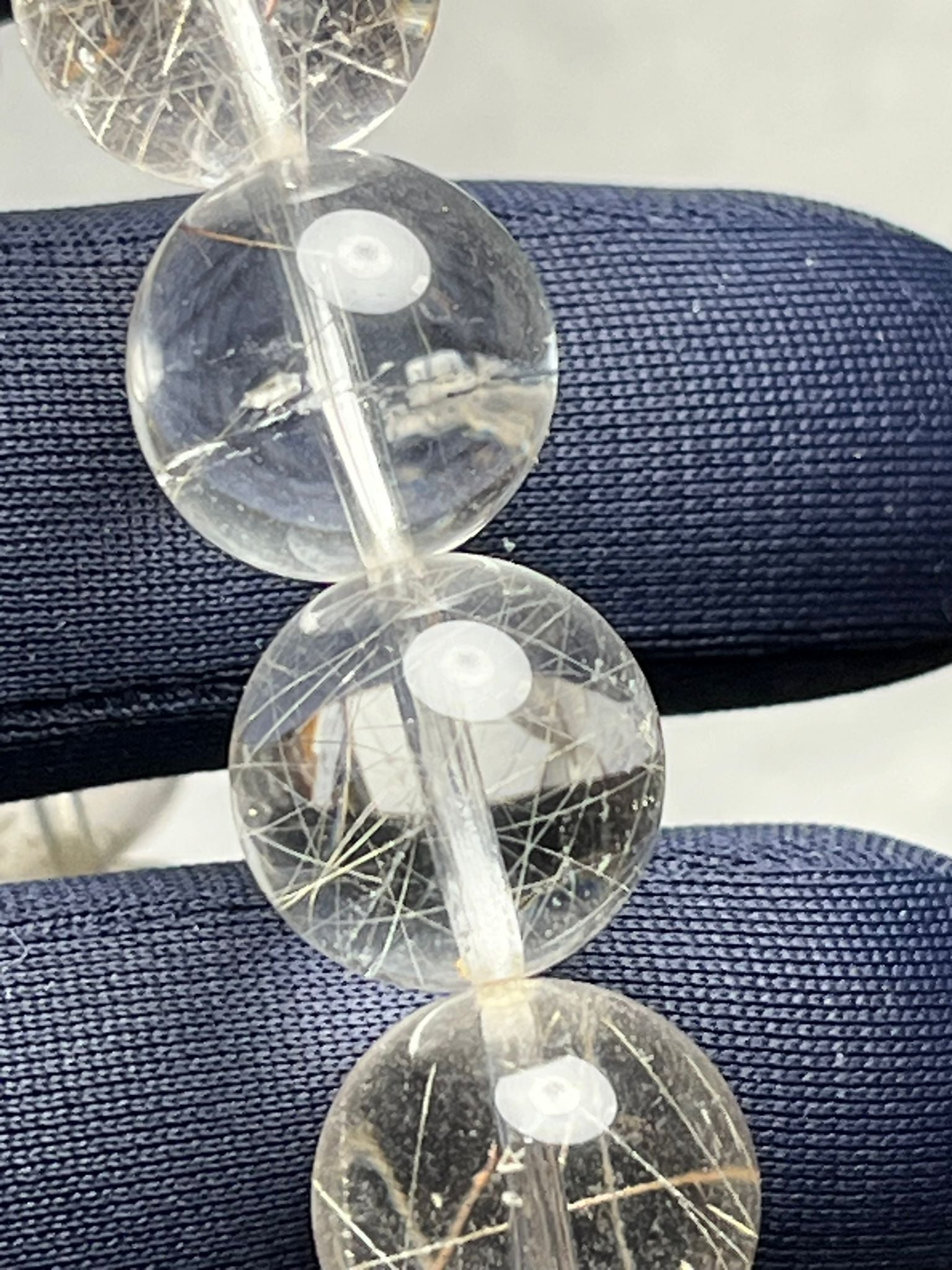 Bracelet Quartz Rutile Doré & Argenté