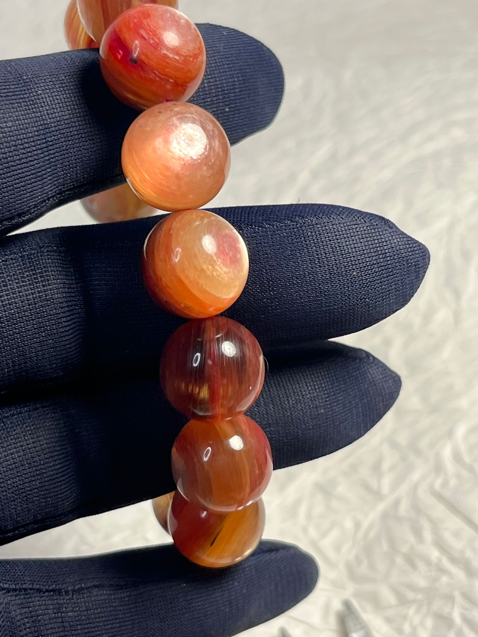 Bracelet Lépidolite 3 Tons