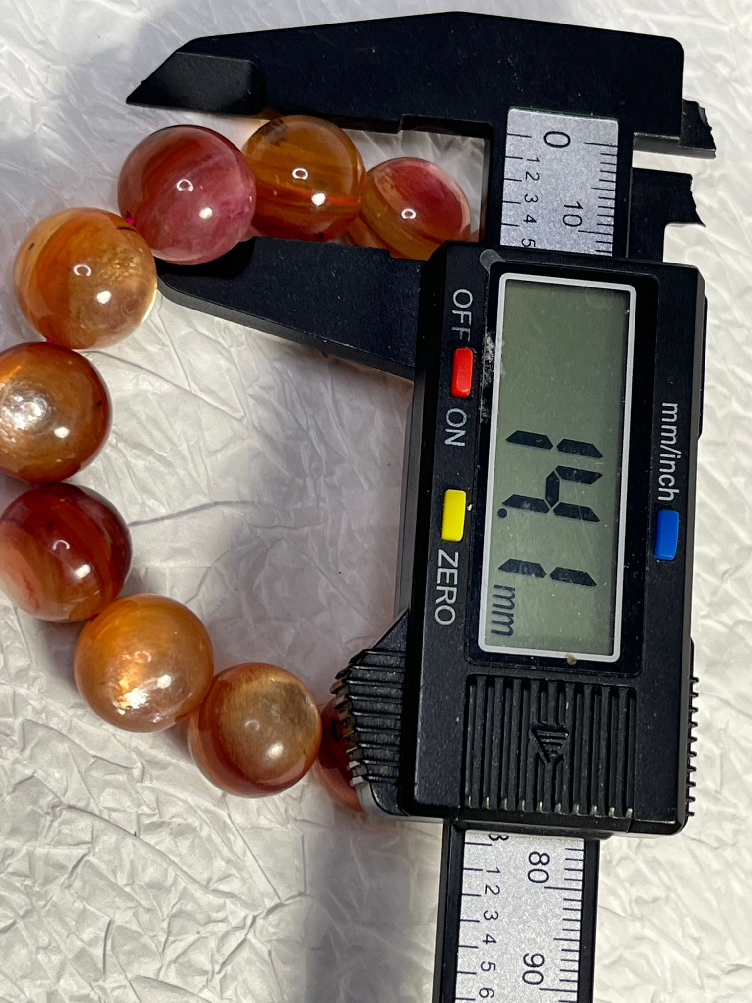 Bracelet Lépidolite 3 Tons