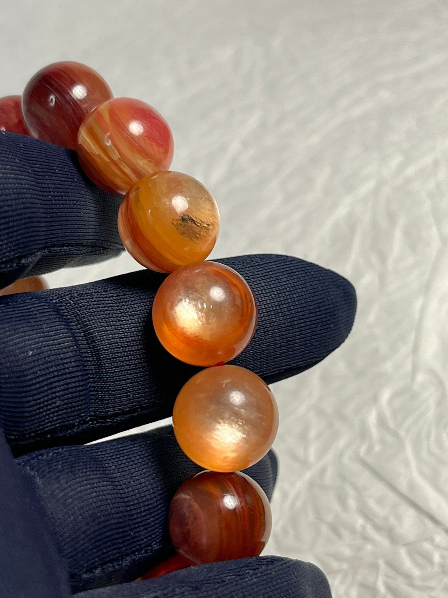 Bracelet Lépidolite 3 Tons