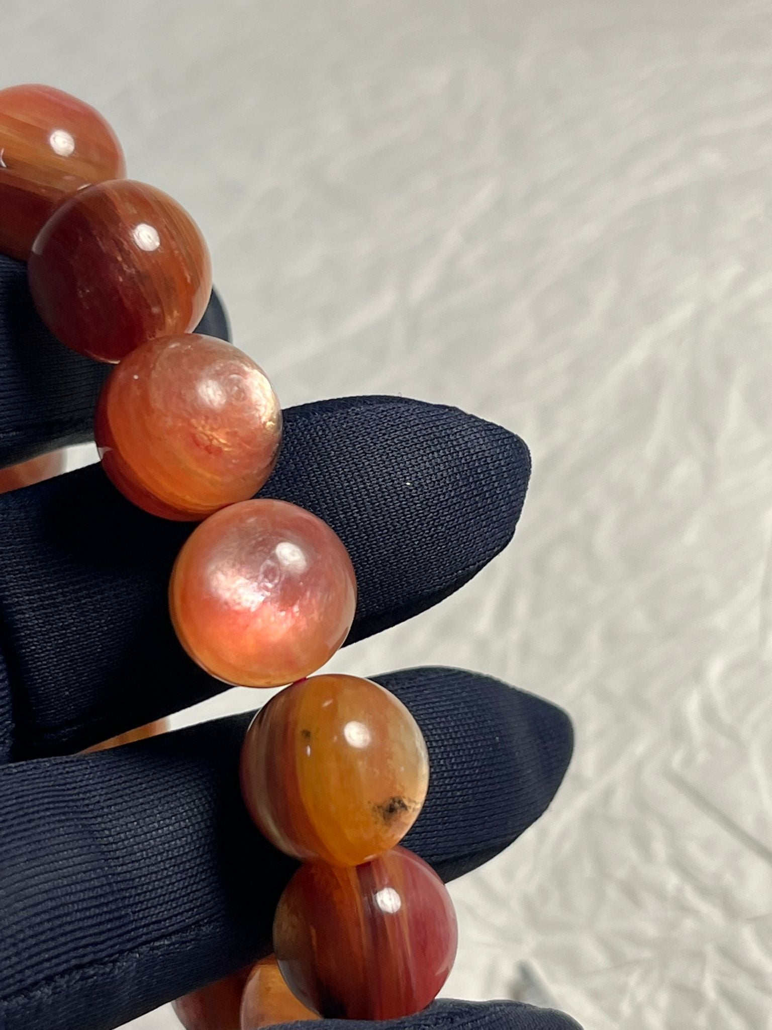 Bracelet Lépidolite 3 Tons