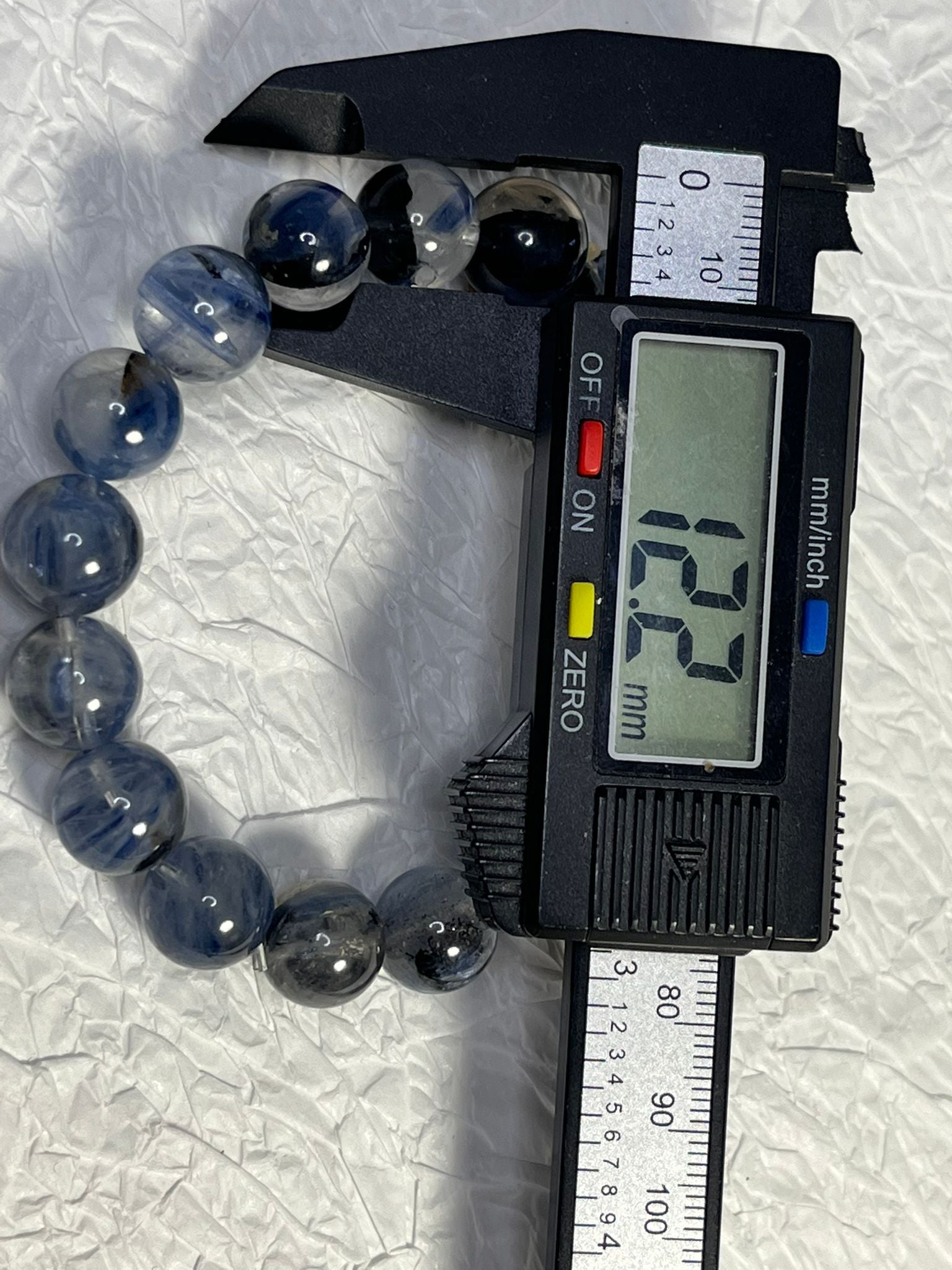 Bracelet Cyanite sur Quartz