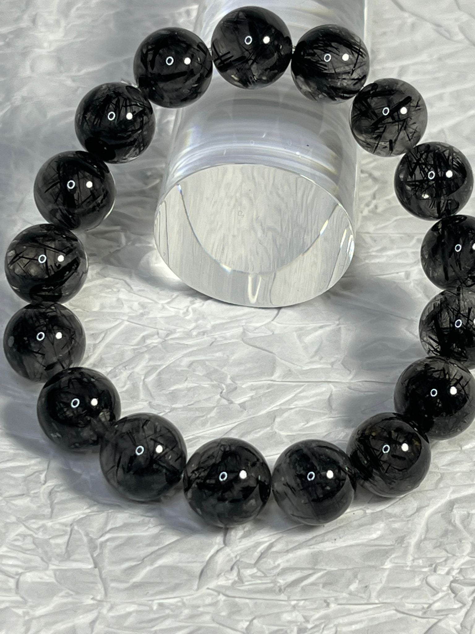 Bracelet Quartz & Tourmaline