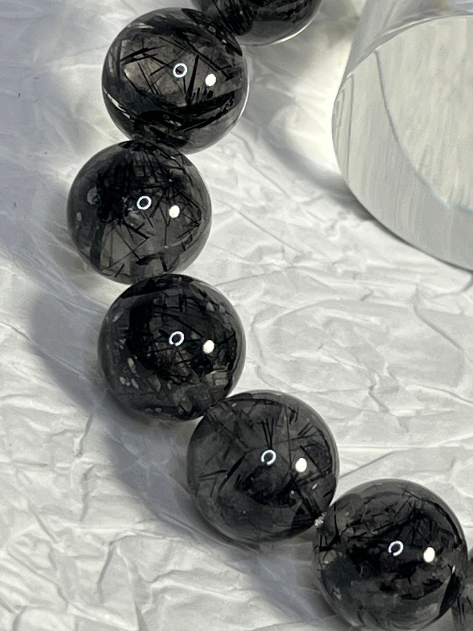 Bracelet Quartz & Tourmaline